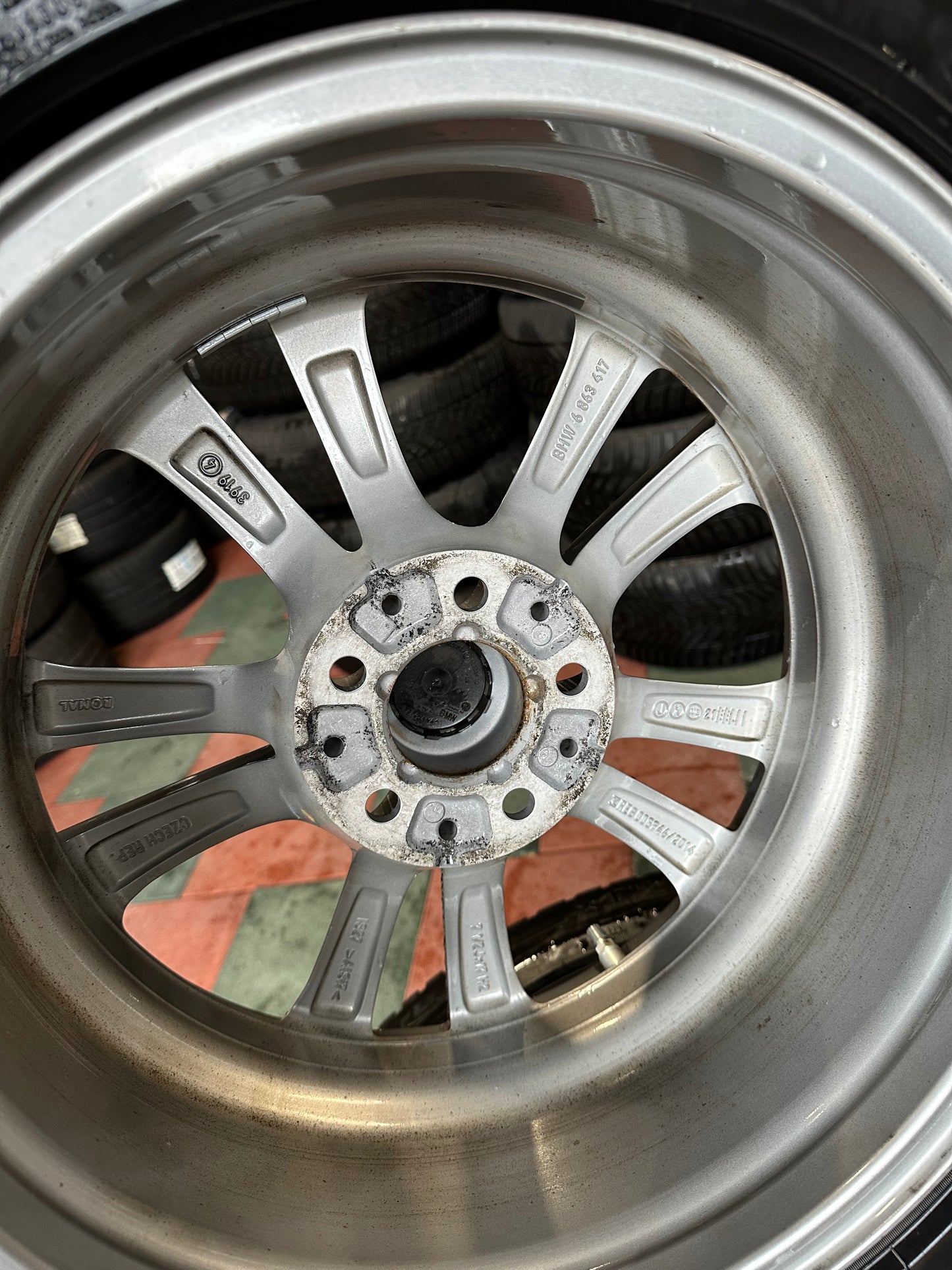 BMW 5er G30 G31 17 Zoll Бмв 5-та серия 17 цола Алуминиеви джанти зимен комплект зимни гуми