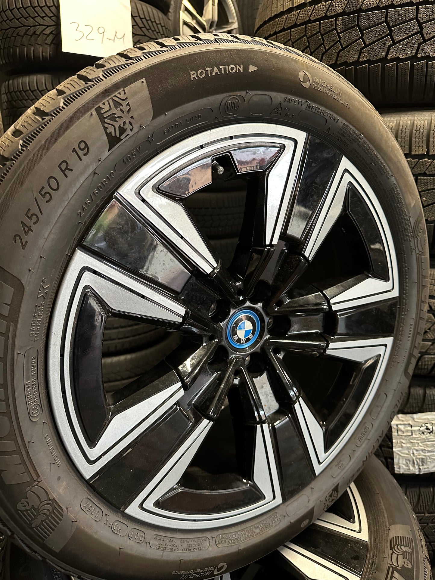 Оригинал BMW iX3 X3 X4 G01 G02 G08 19 Zoll 842 Бмв 19 цола Г01 Г02 Г08 Алуминиеви джанти зимен комплект зимни гуми