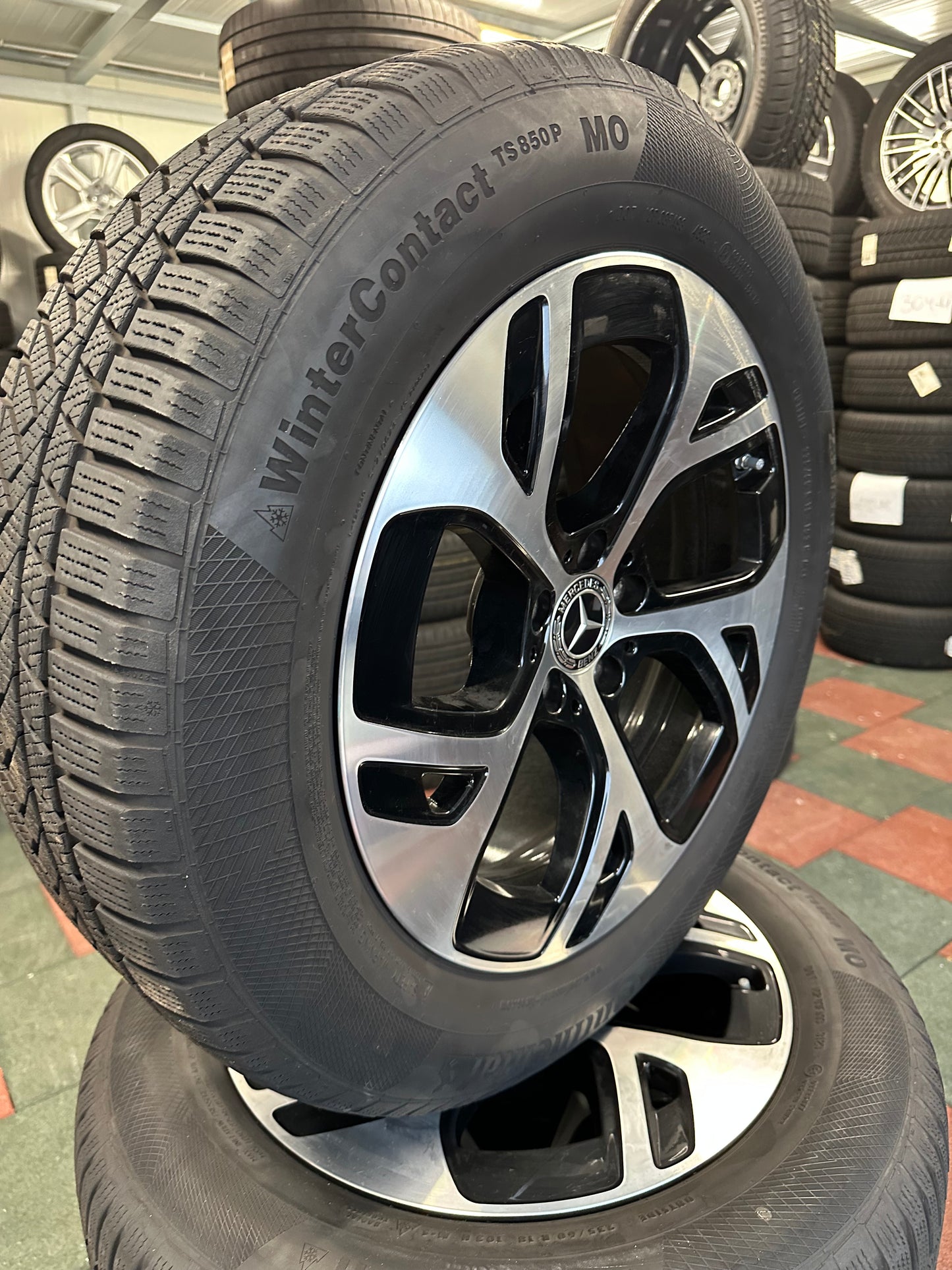 Оригинал Mercedes GLC Hybrid W254 18 Zoll Мерцедес Глц Хибрид W254 X254 C254 18 цола джанти зимен комплект зимни гуми