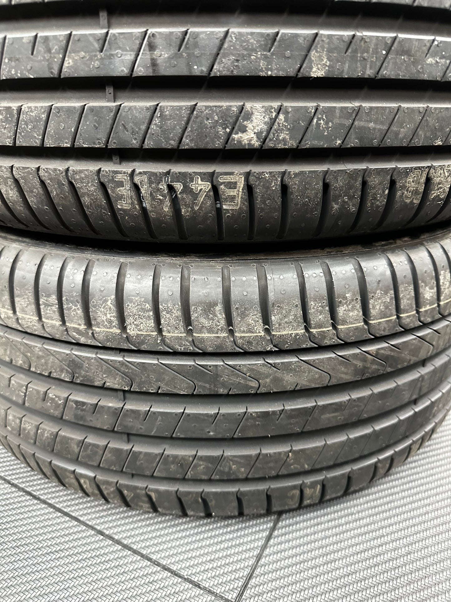 Като Нови Оригинал Mercedes C klasse W206 18 Zoll AMG Мерцедес Ц класа W206 18 цола AMG джанти летен комплект летни гуми