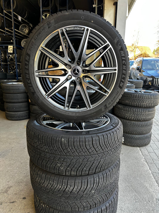 Оригинал Mercedes GLC43 GLC63 AMG W254 20 Zoll Мерцедес Глц43 Глц63 АМГ класа W254 X254 C254 20 цола джанти зимен комплект зимни гуми