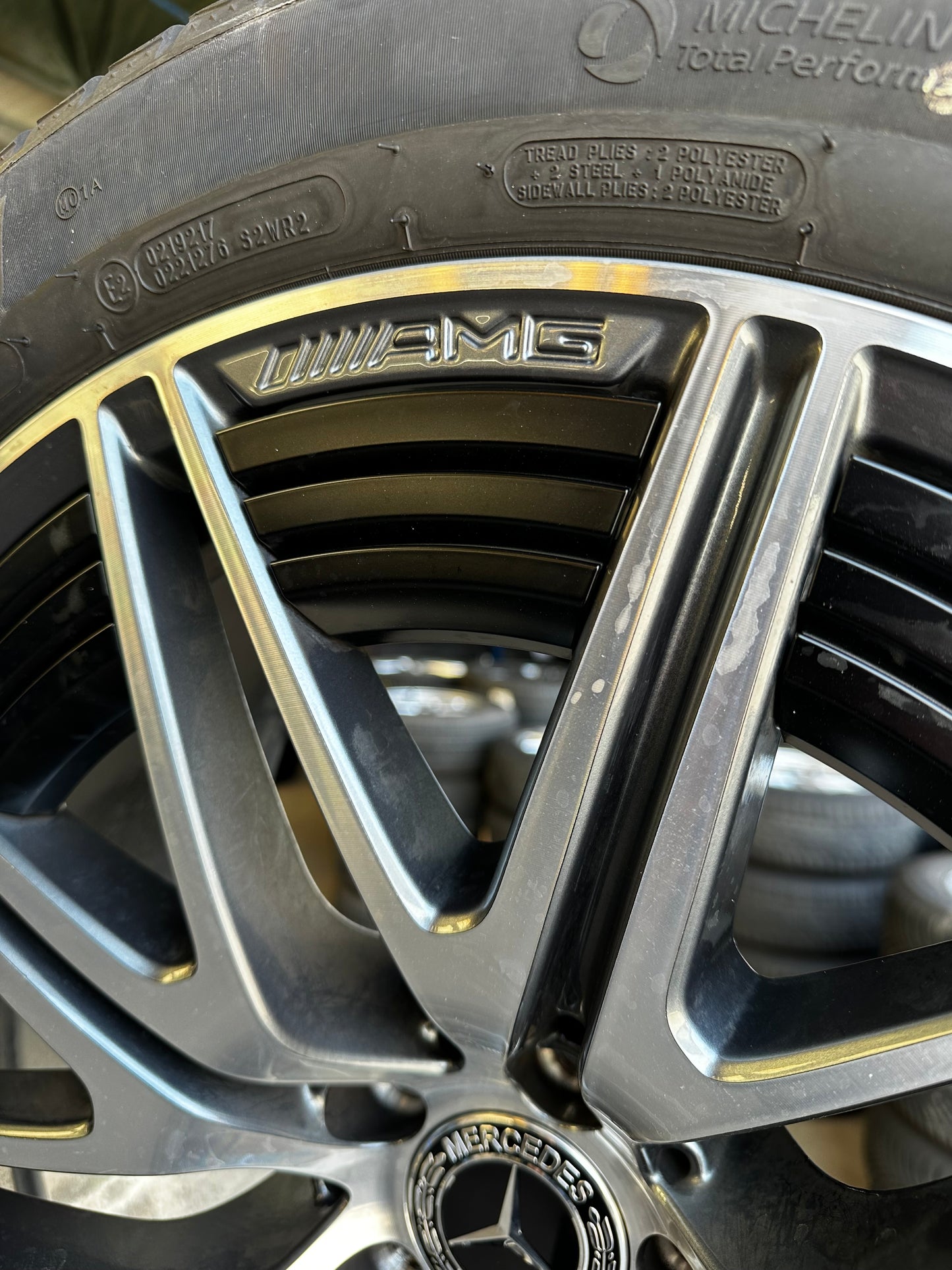 Оригинал Mercedes GLC43 GLC63 AMG W254 20 Zoll Мерцедес Глц43 Глц63 АМГ класа W254 X254 C254 20 цола джанти зимен комплект зимни гуми