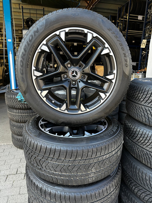 Оригинал Mercedes G Klasse W463 AMG 20 Zoll Мерцедес Г класа W463 20 цола AMG джанти зимен комплект зимни гуми