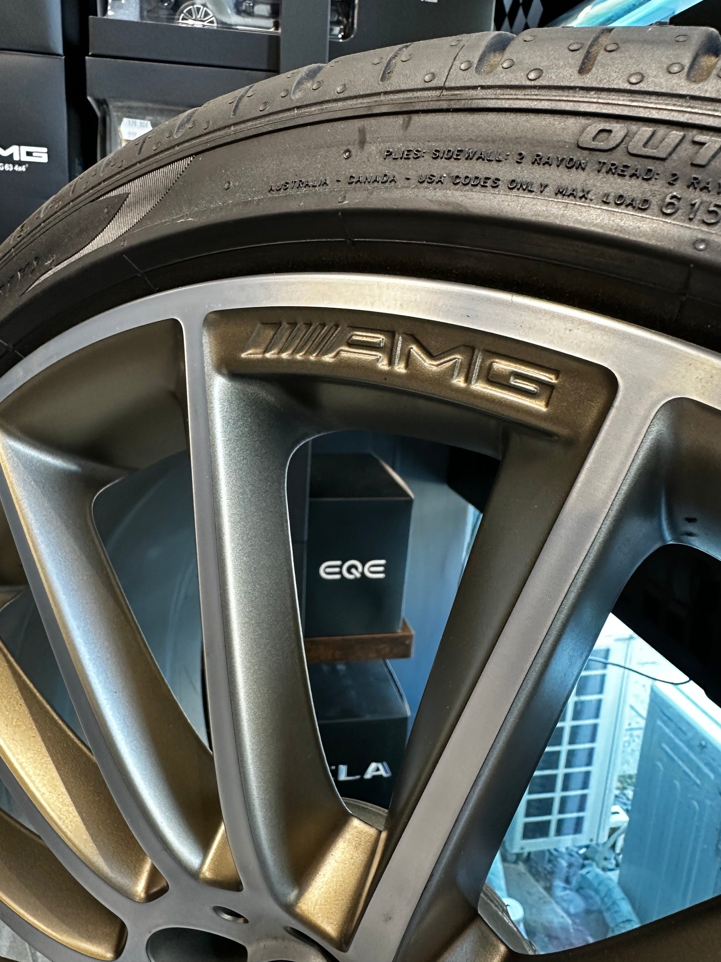 Като Нови Оригинал Mercedes A35 AMG W177 19 Zoll Мерцедес А35 АМГ 19 цола джанти летен комплект летни гуми