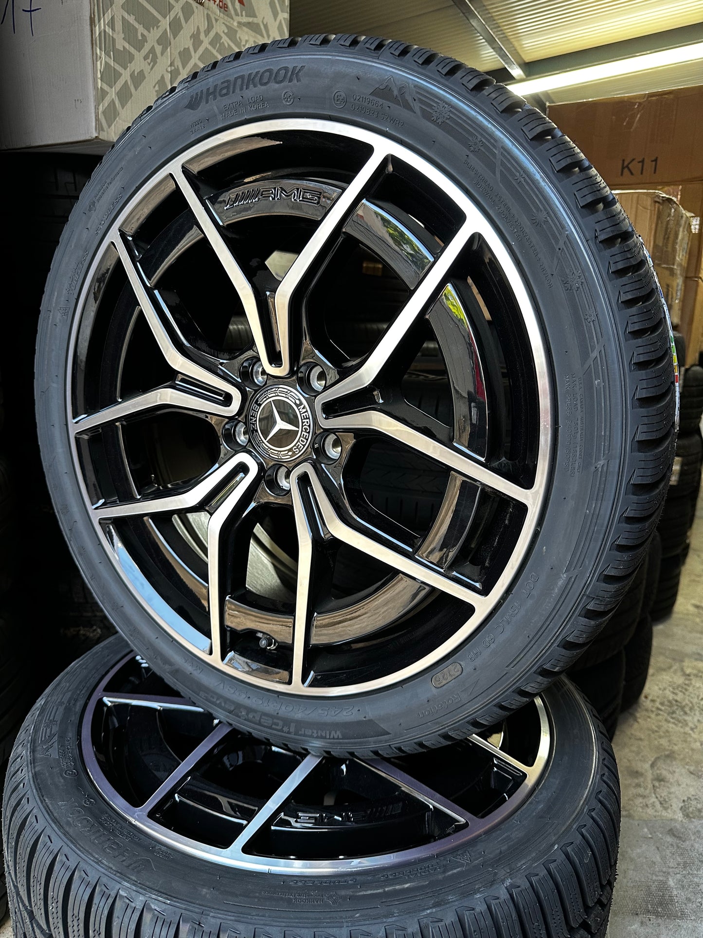 Нови Оригинал Mercedes E Klasse W213 AMG 19 Zoll Мерцедес E класа W213 19 цола зимен комплект зимни гуми