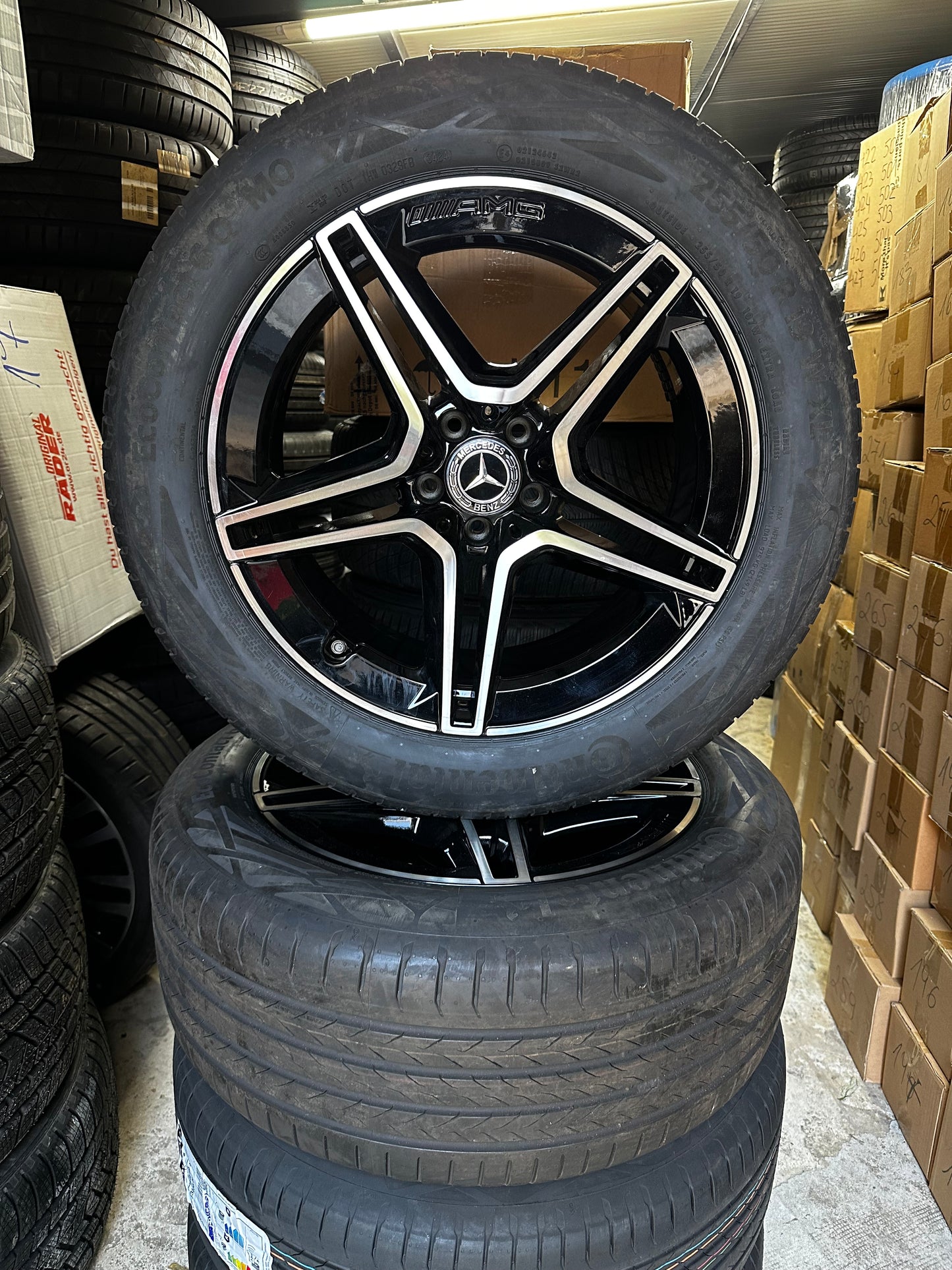 Оригинал като Нови Mercedes GLC Klasse W253 C253 AMG 19 Zoll Мерцедес Глц класа В253 Ц253 19 цола АМГ джанти летен комплект летни гуми