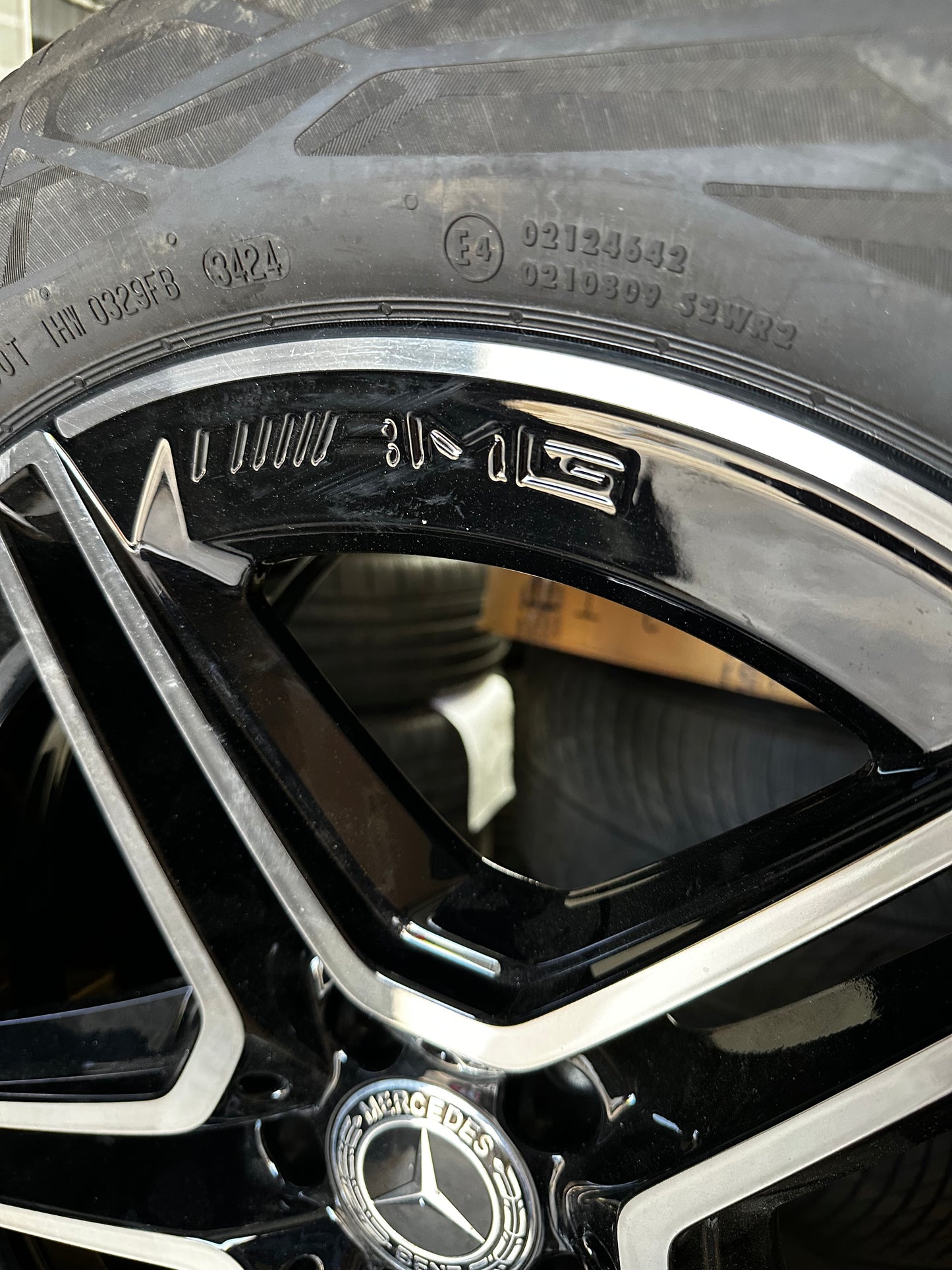 Оригинал като Нови Mercedes GLC Klasse W253 C253 AMG 19 Zoll Мерцедес Глц класа В253 Ц253 19 цола АМГ джанти летен комплект летни гуми