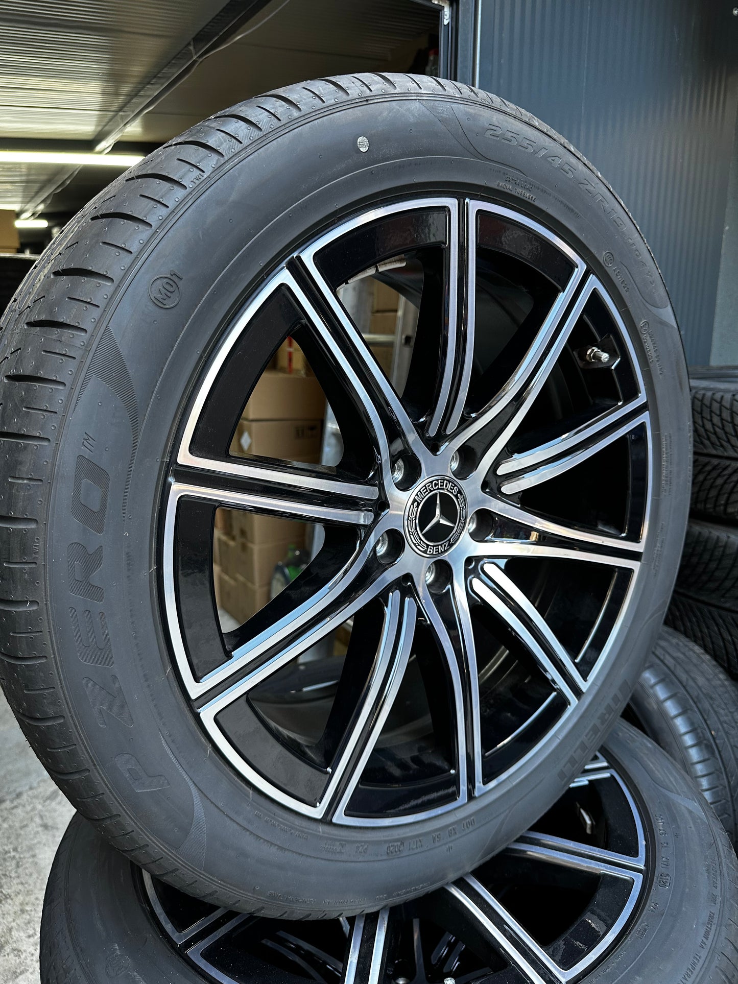 Като Нови Mercedes S Klasse W223 V223 19 Zoll Мерцедес С Класа W223 V223 19 Цола джанти летен комплект летни гуми