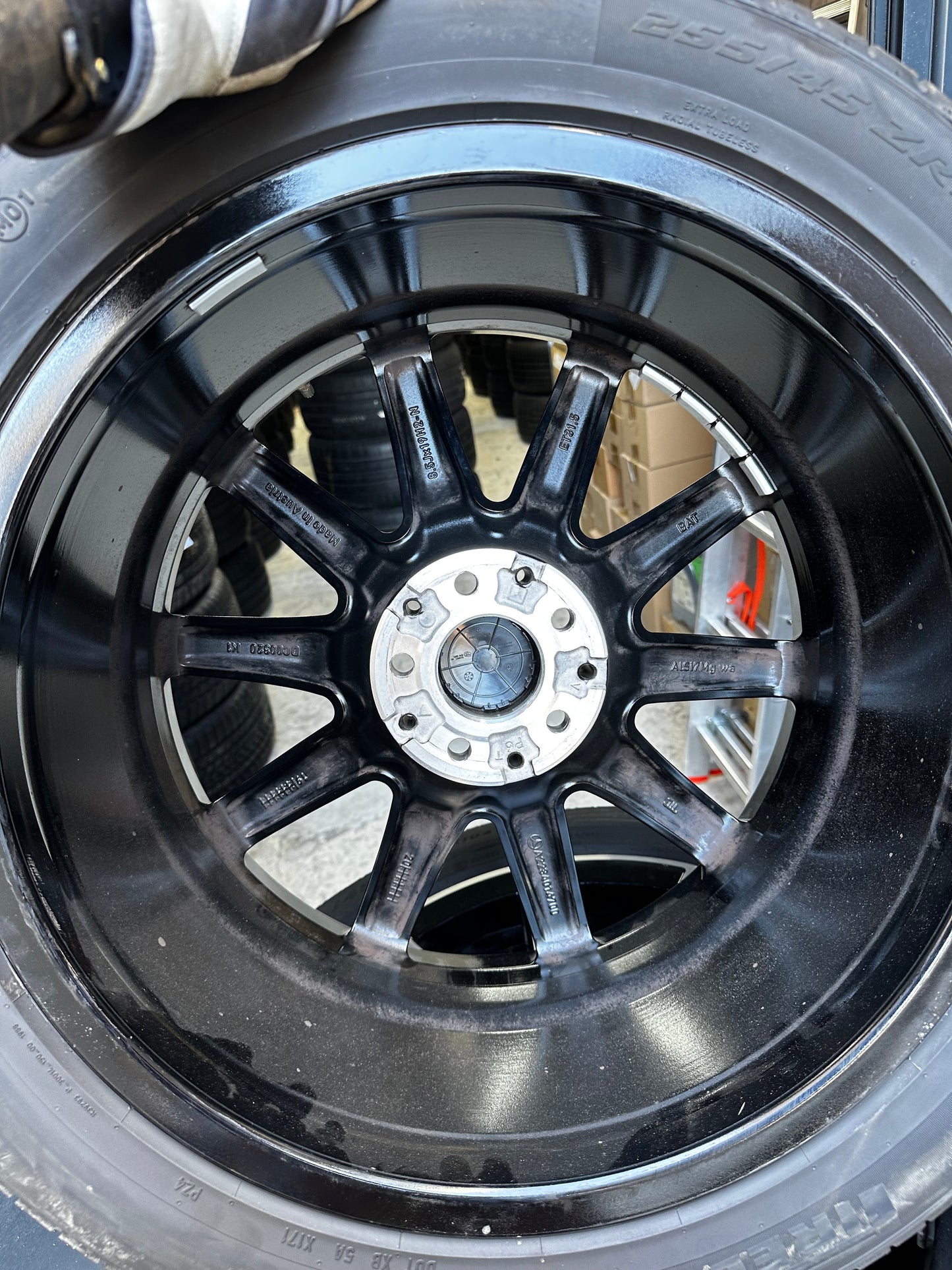 Като Нови Mercedes S Klasse W223 V223 19 Zoll Мерцедес С Класа W223 V223 19 Цола джанти летен комплект летни гуми