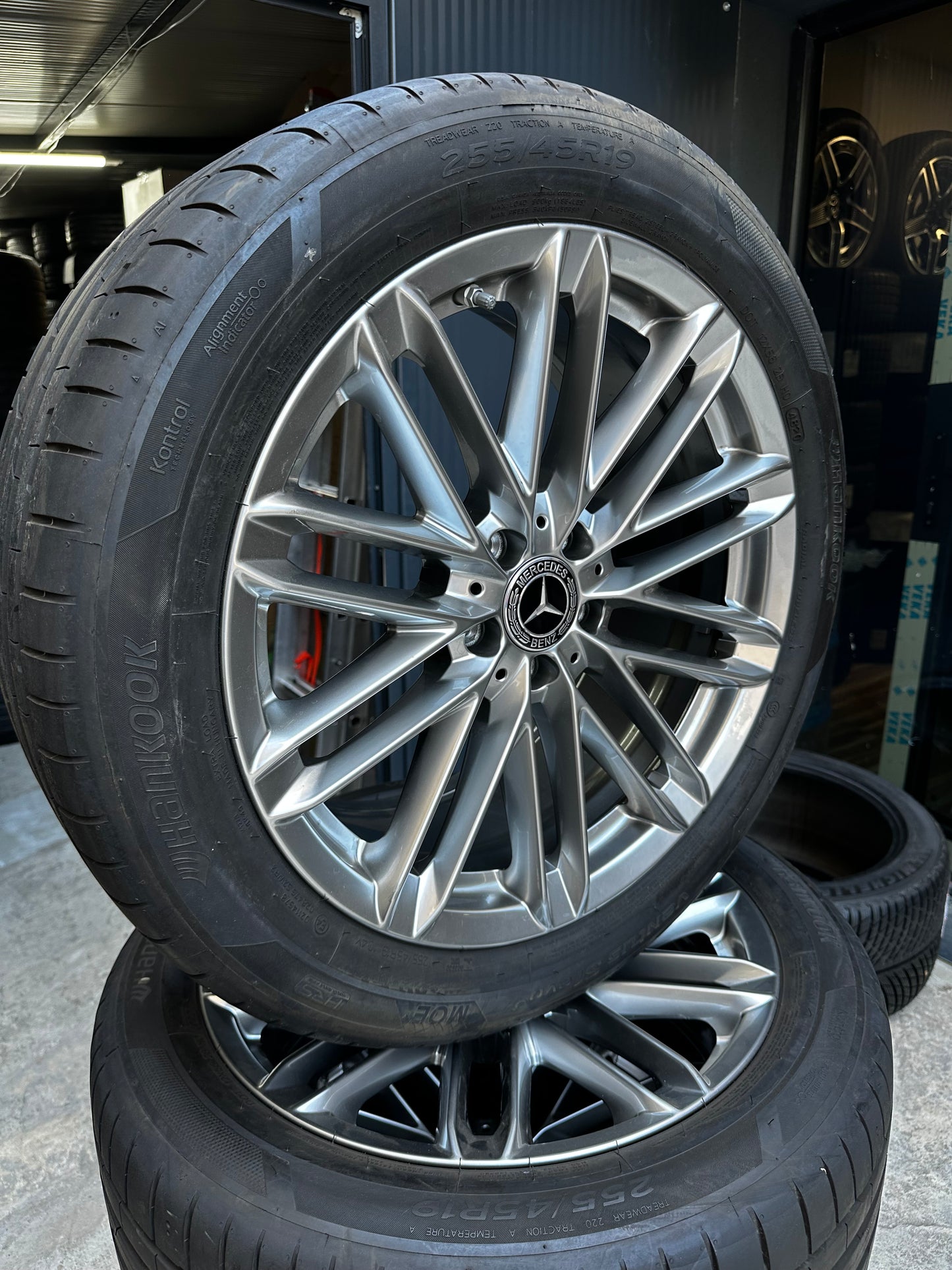Като Нови Mercedes S Klasse W223 V223 19 Zoll Мерцедес С Класа W223 V223 19 Цола джанти летен комплект летни гуми