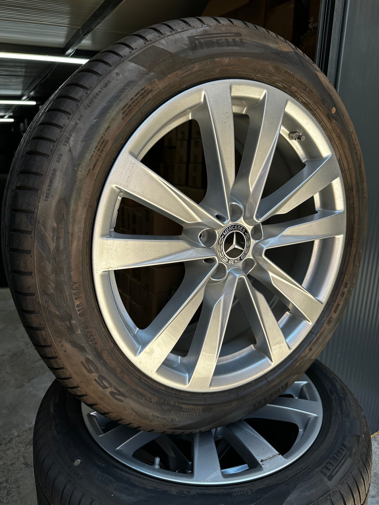 Като Нови Mercedes S Klasse W223 V223 255 45 19 Zoll Мерцедес С Класа W223 V223 255 45 19 Цола джанти летен комплект летни гуми