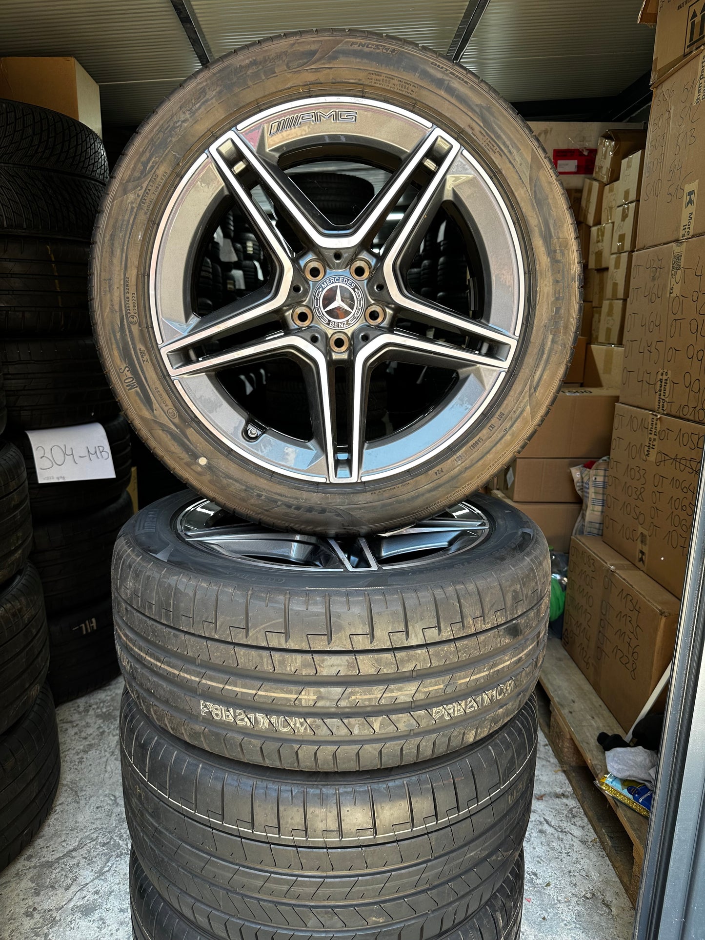 Оригинал Нови Mercedes S Klasse W223 V223 AMG 19 Zoll Мерцедес С Класа AMG 19 цола джанти летен комплект летни гуми