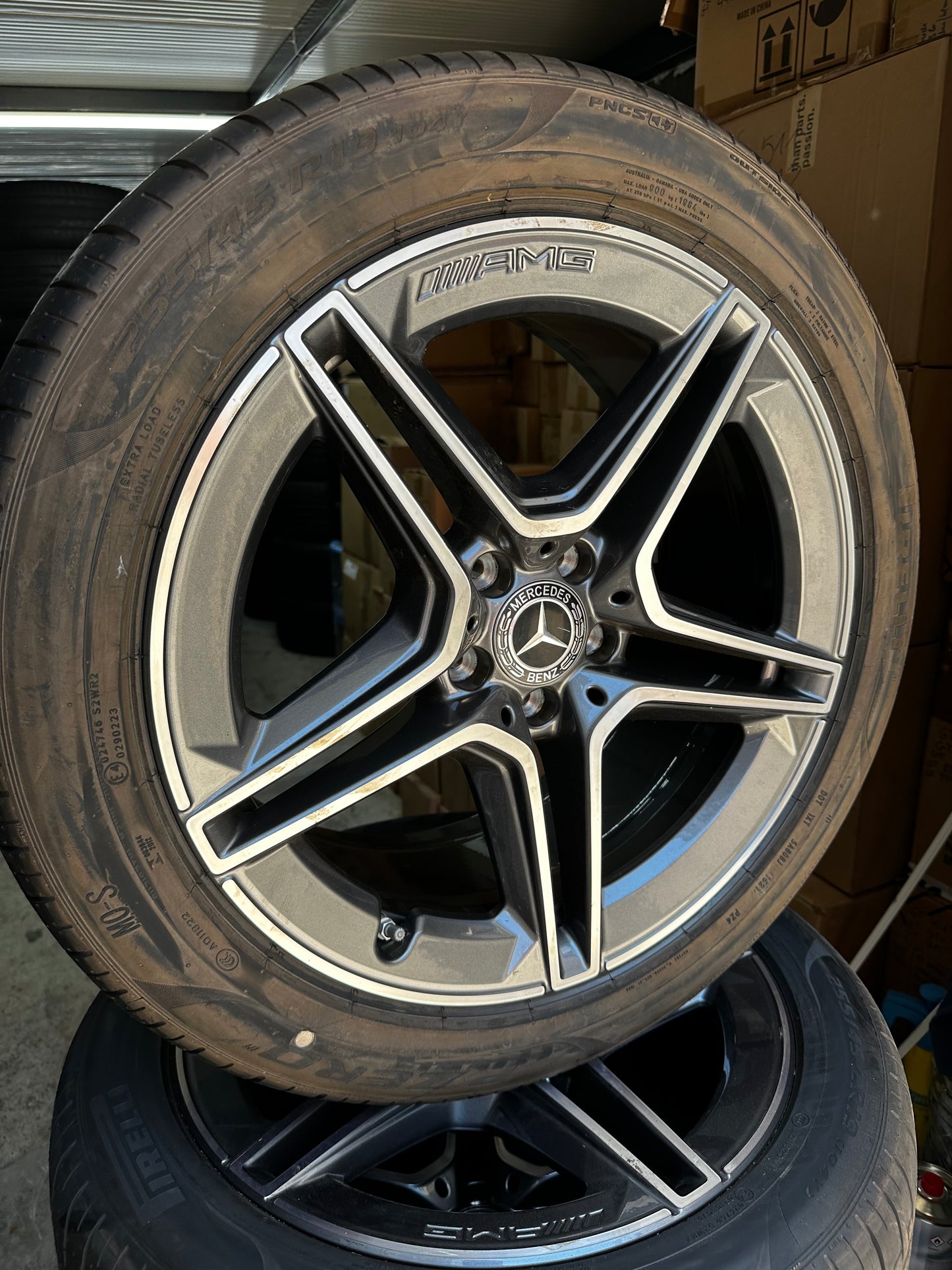 Оригинал Нови Mercedes S Klasse W223 V223 AMG 19 Zoll Мерцедес С Класа AMG 19 цола джанти летен комплект летни гуми