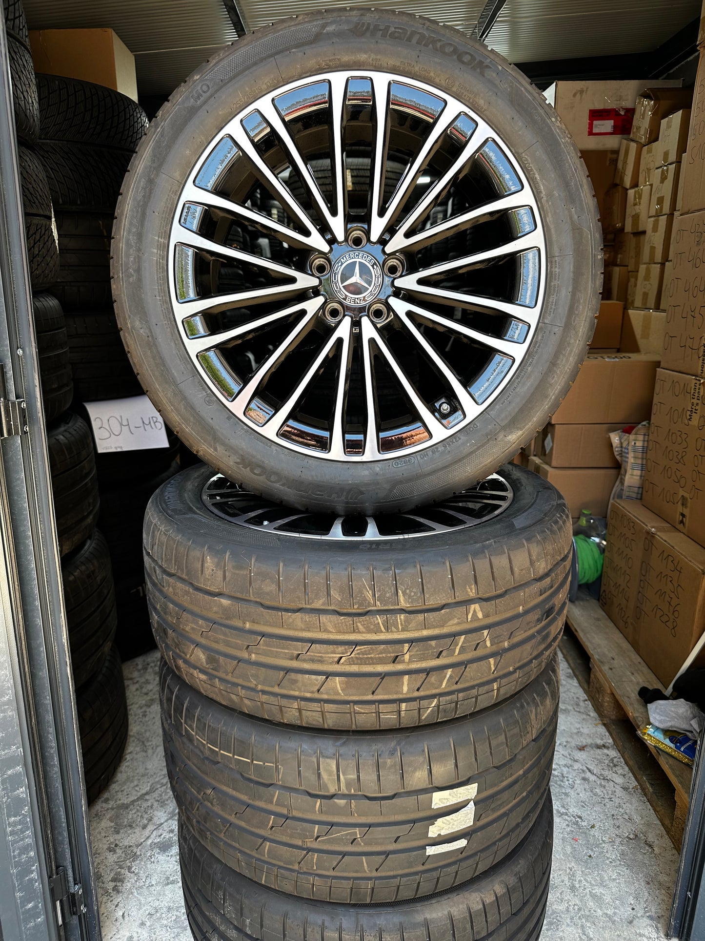 Като Нови Mercedes S Klasse W223 V223 19 Zoll Мерцедес С Класа W223 V223 19 Цола джанти летен комплект летни гуми