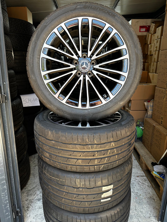 Като Нови Mercedes S Klasse W223 V223 19 Zoll Мерцедес С Класа W223 V223 19 Цола джанти летен комплект летни гуми