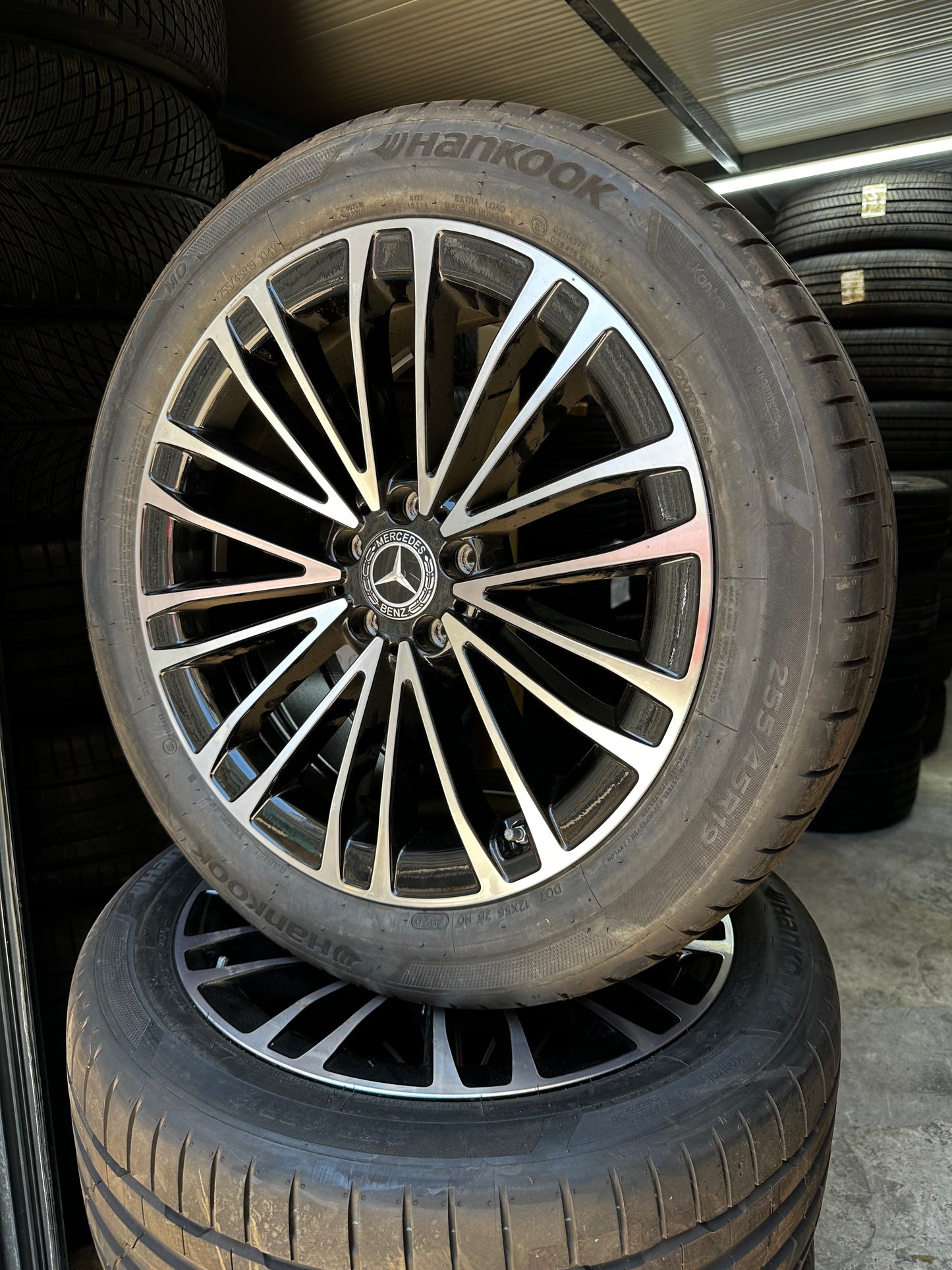 Като Нови Mercedes S Klasse W223 V223 19 Zoll Мерцедес С Класа W223 V223 19 Цола джанти летен комплект летни гуми