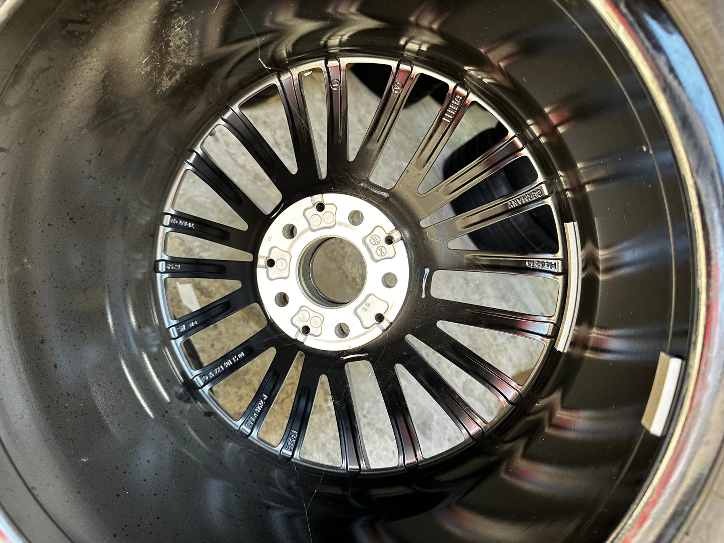 Като Нови Mercedes S Klasse W223 V223 19 Zoll Мерцедес С Класа W223 V223 19 Цола джанти летен комплект летни гуми