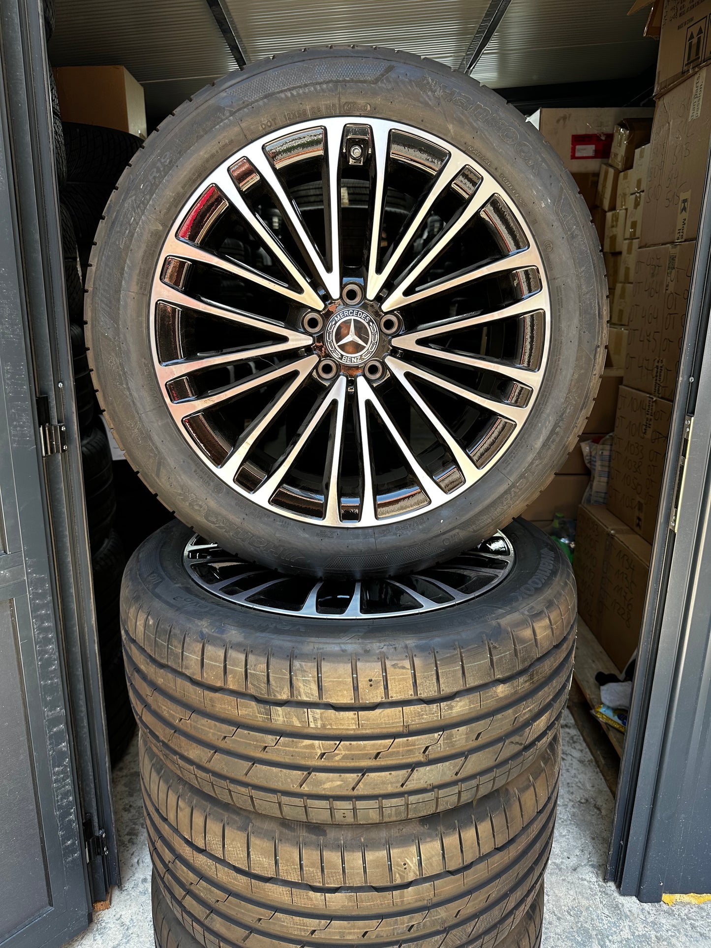 Като Нови Mercedes S Klasse W223 V223 19 Zoll Мерцедес С Класа W223 V223 19 Цола джанти летен комплект летни гуми