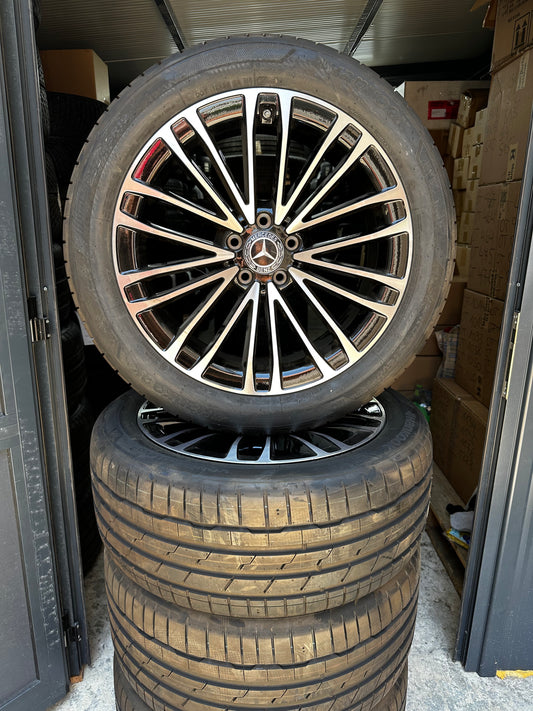 Като Нови Mercedes S Klasse W223 V223 19 Zoll Мерцедес С Класа W223 V223 19 Цола джанти летен комплект летни гуми