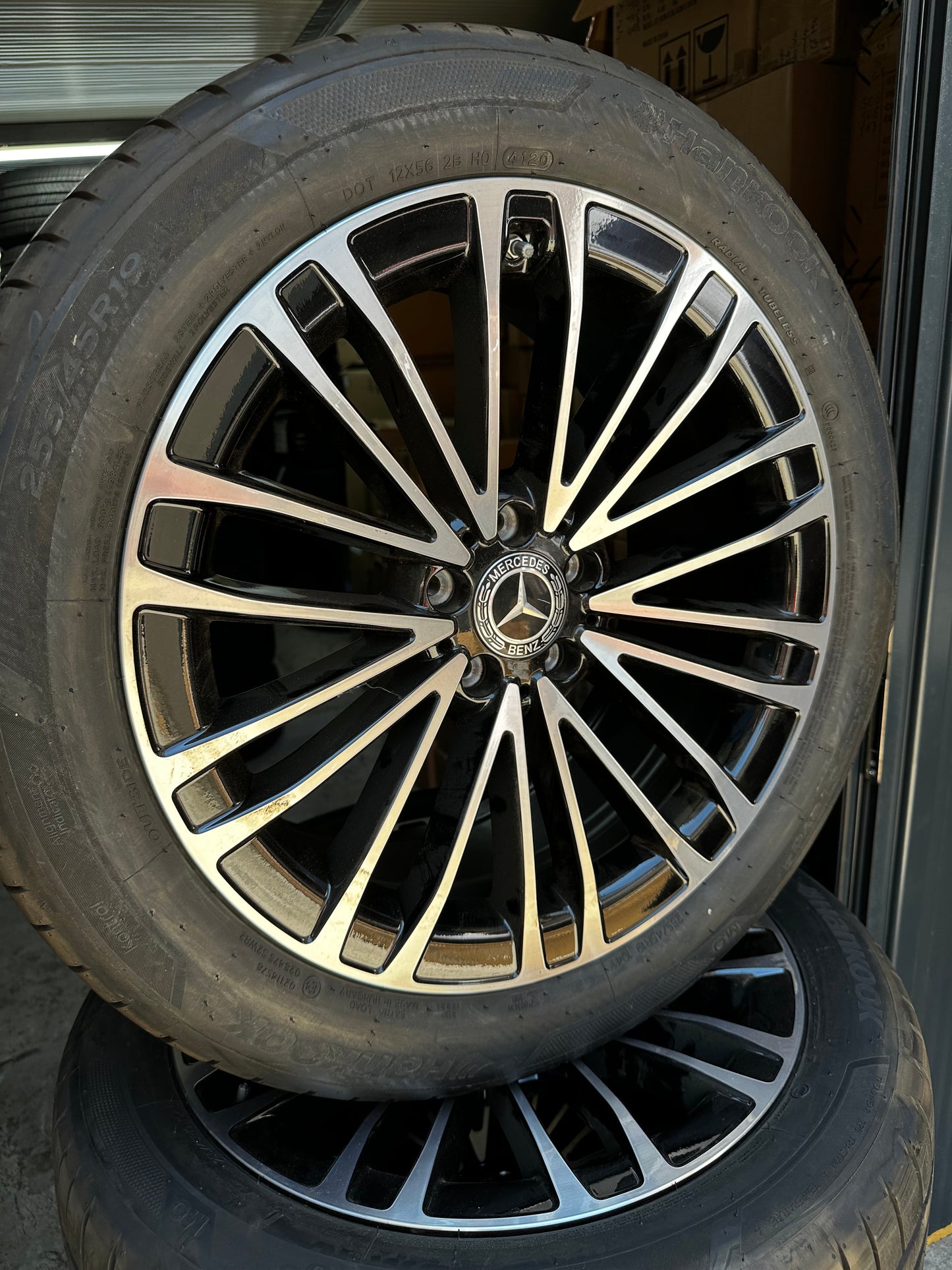 Като Нови Mercedes S Klasse W223 V223 19 Zoll Мерцедес С Класа W223 V223 19 Цола джанти летен комплект летни гуми