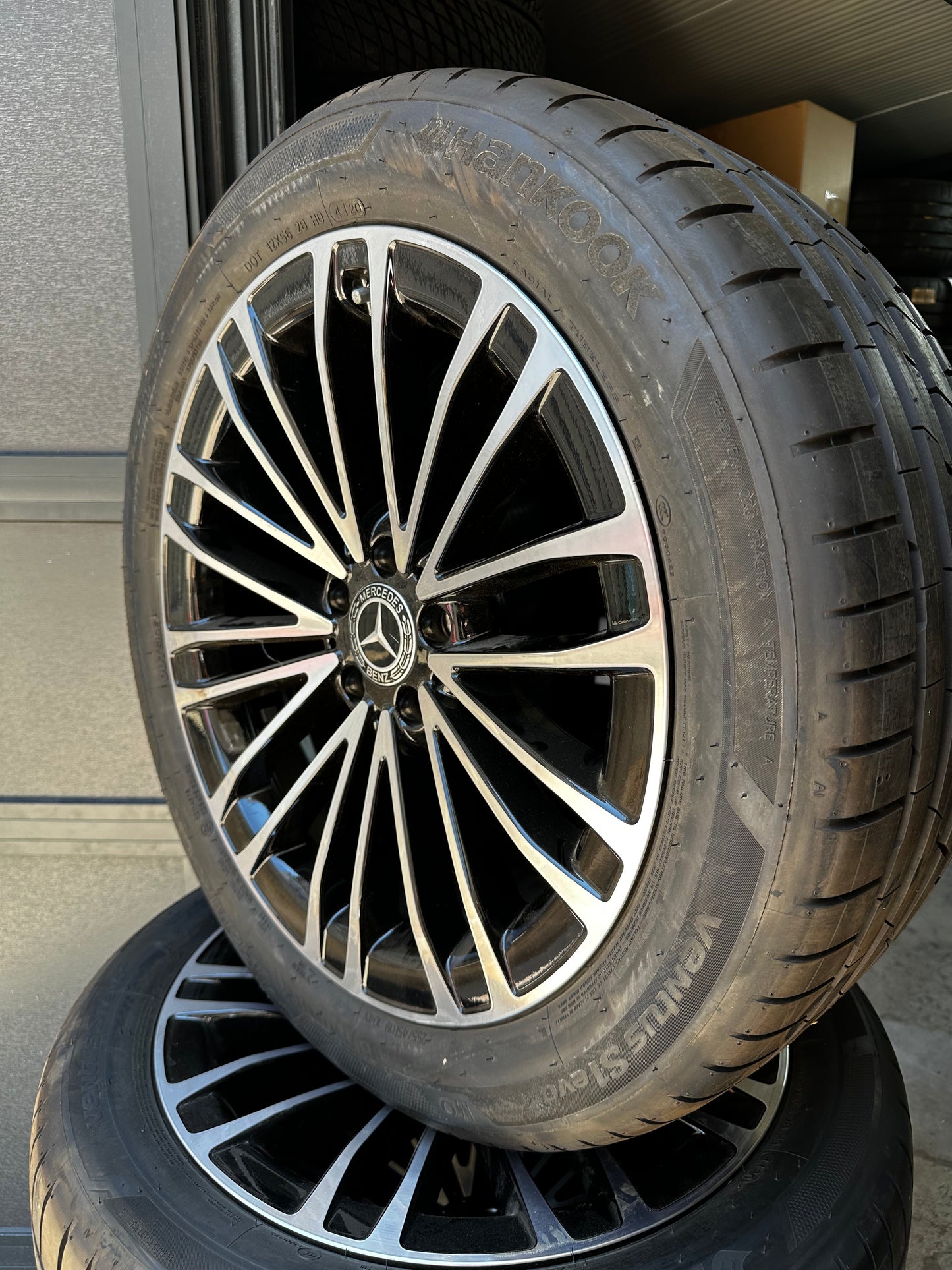 Като Нови Mercedes S Klasse W223 V223 19 Zoll Мерцедес С Класа W223 V223 19 Цола джанти летен комплект летни гуми