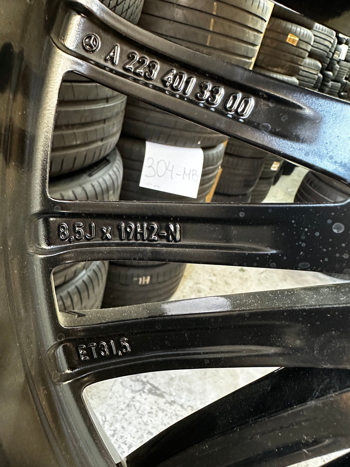 Като Нови Mercedes S Klasse W223 V223 19 Zoll Мерцедес С Класа W223 V223 19 Цола джанти летен комплект летни гуми