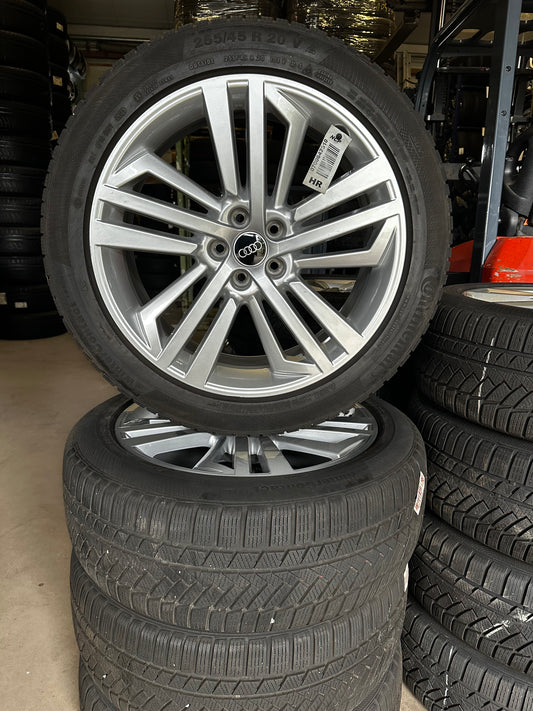 Оригинал Audi Q5 SQ5 FY 8OA 20 Zoll Ауди Ку5 Алуминиеви джанти 255 45 20 цола зимен комплект зимни гуми