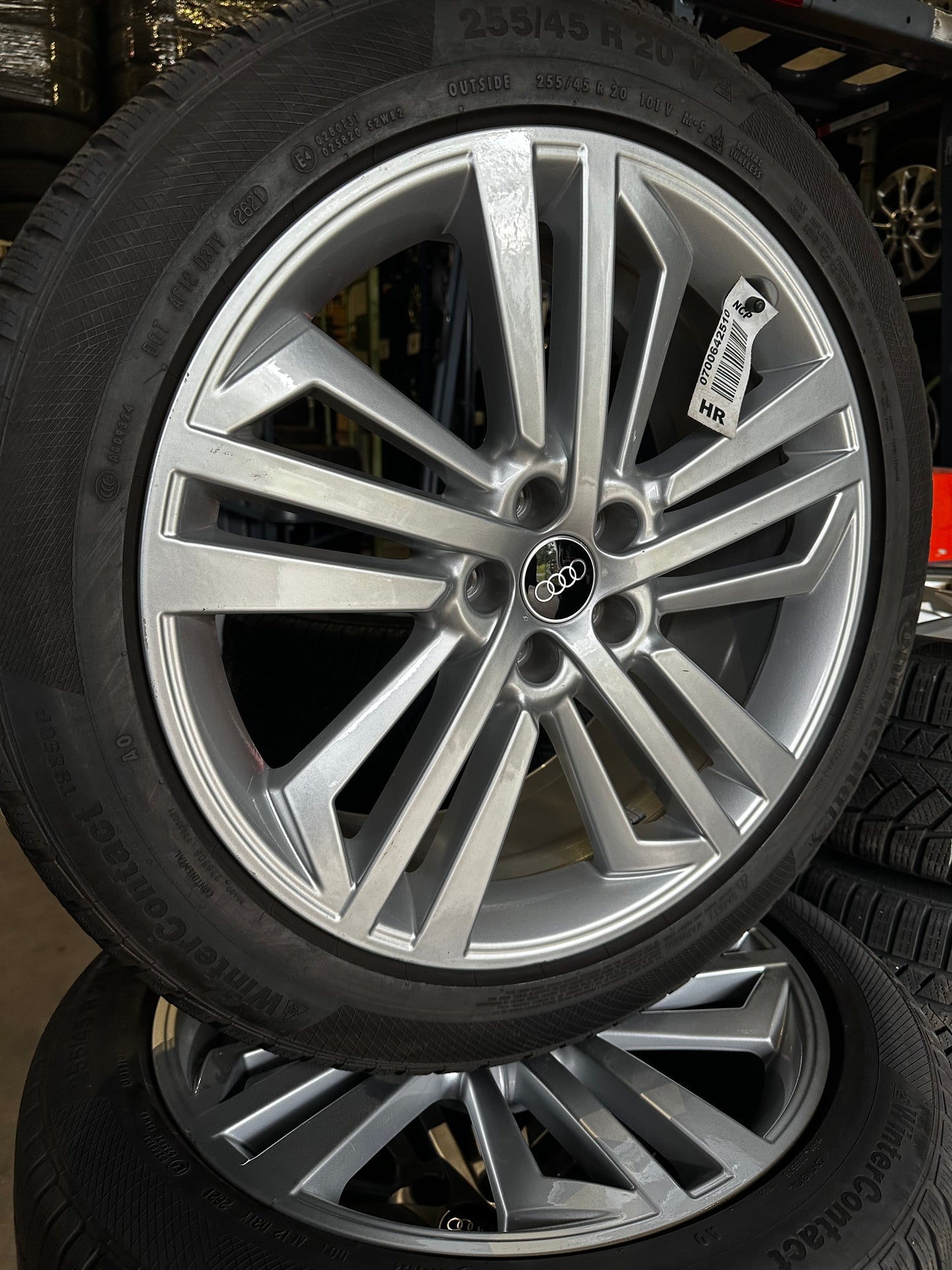 Оригинал Audi Q5 SQ5 FY 8OA 20 Zoll Ауди Ку5 Алуминиеви джанти 255 45 20 цола зимен комплект зимни гуми