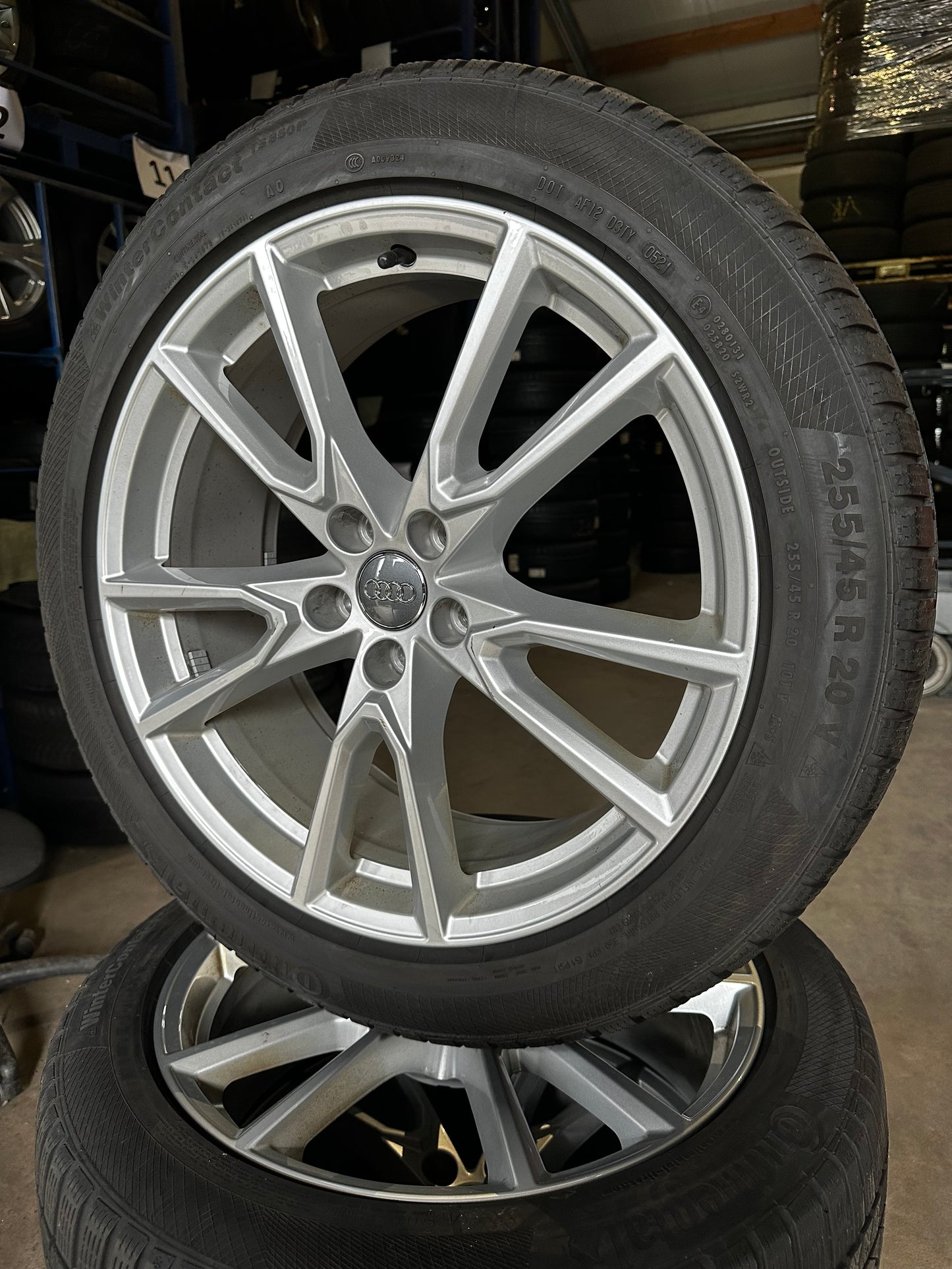 Оригинал Audi Q5 SQ5 FY 8OA 20 Zoll Ауди Ку5 Алуминиеви джанти 255 45 20 цола зимен комплект зимни гуми