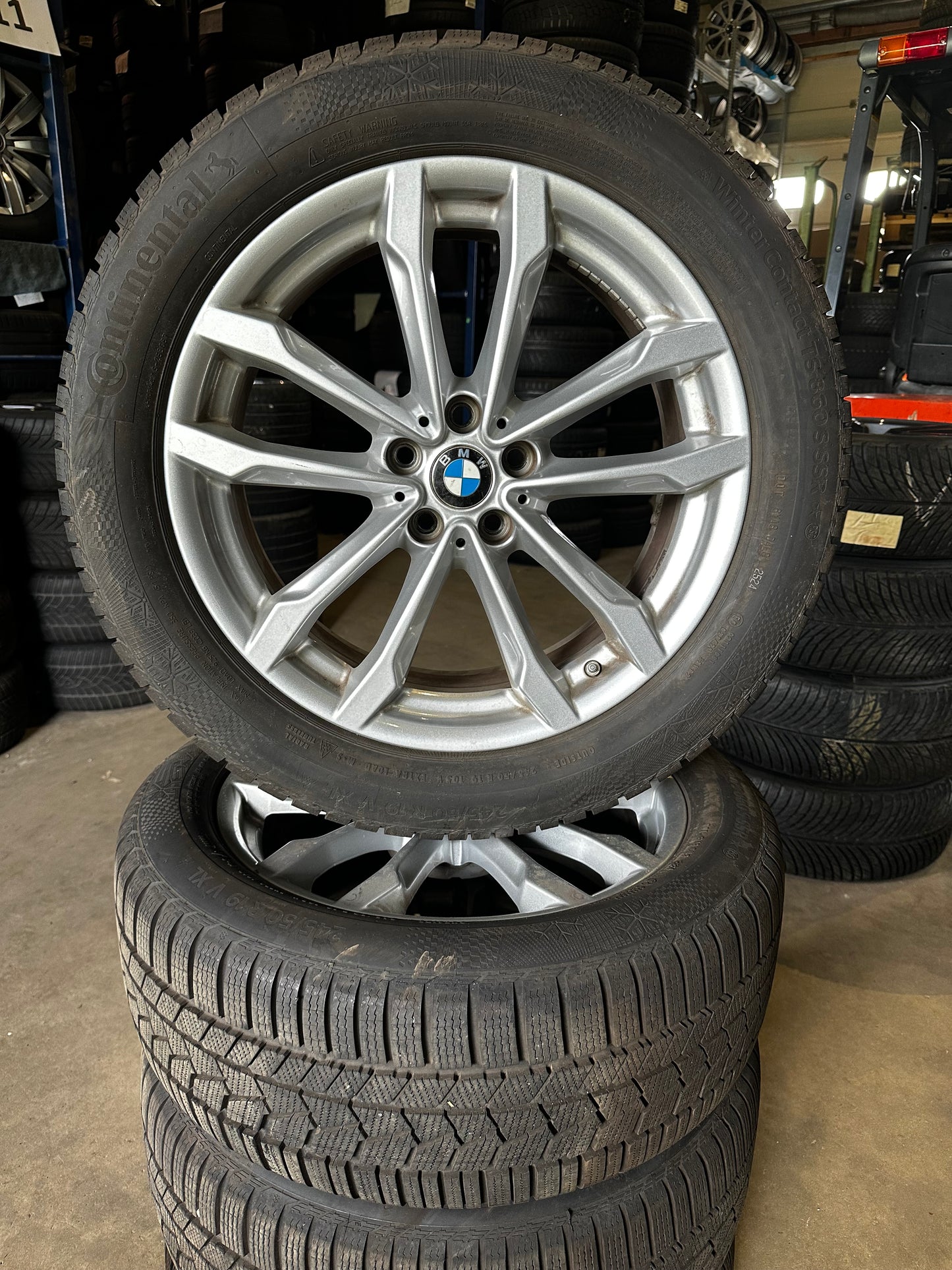 Оригинал BMW X3 X4 G01 G02 19 Zoll 691 Бмв 19 цола Г01 Г02 Алуминиеви джанти зимен комплект зимни гуми 8mm