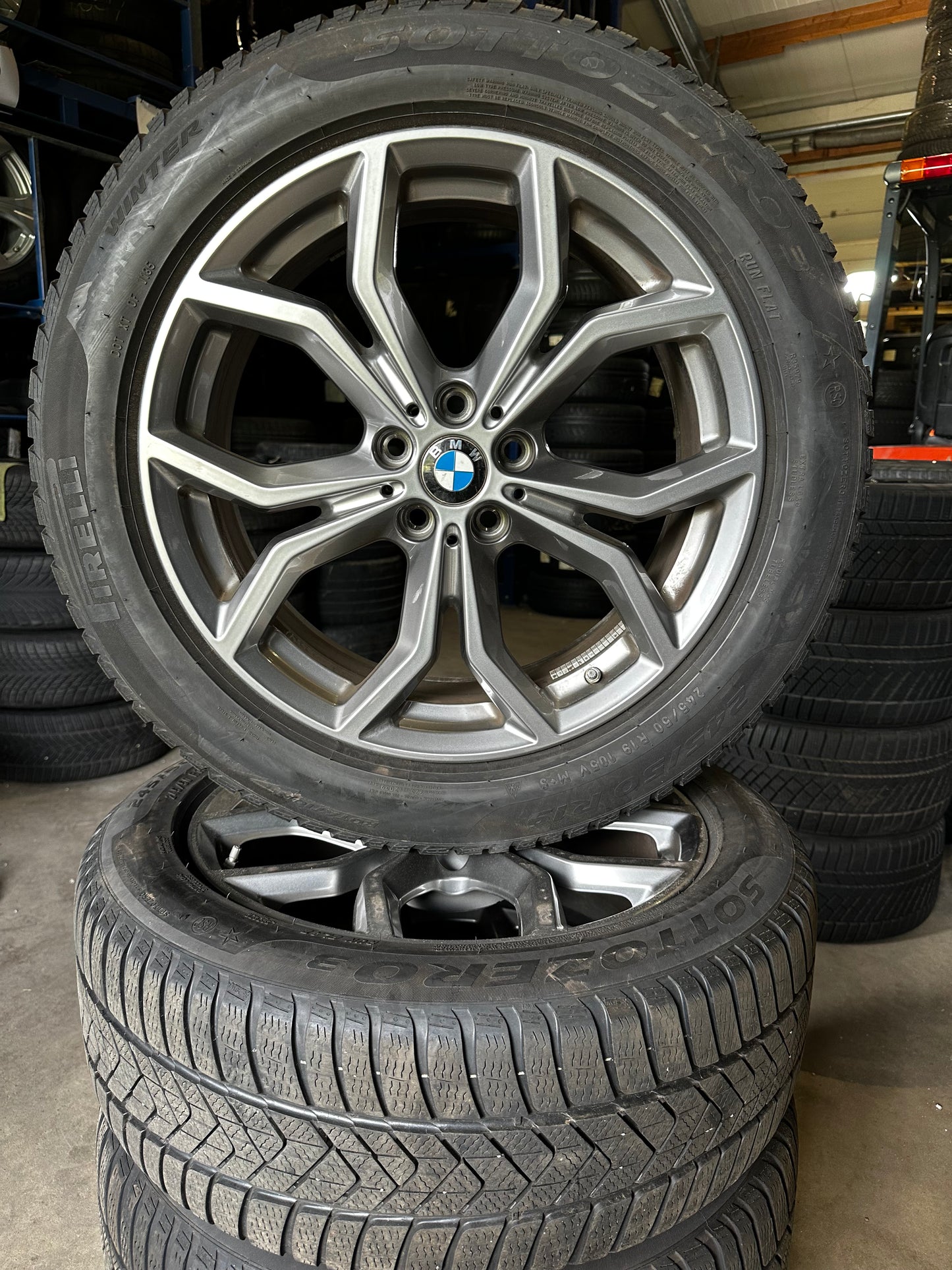Оригинал BMW X3 X4 G01 G02 19 Zoll 694 Бмв 19 цола Г01 Г02 Алуминиеви джанти зимен комплект зимни гуми