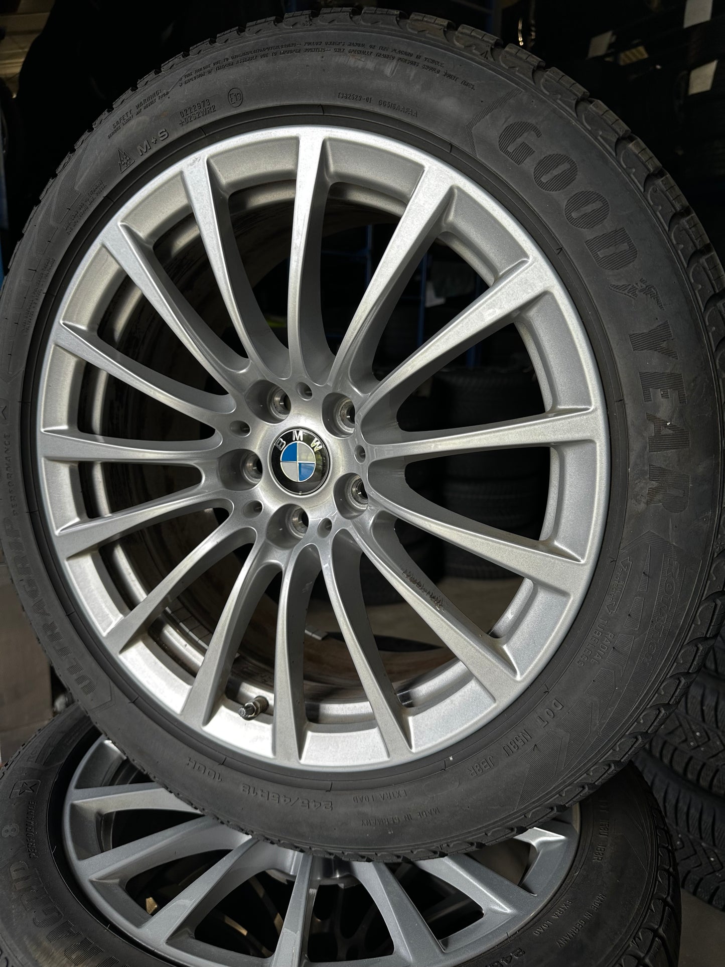 BMW 5er G30 G31 18 Zoll Бмв 5-та серия 18 цола Алуминиеви джанти зимен комплект зимни гуми