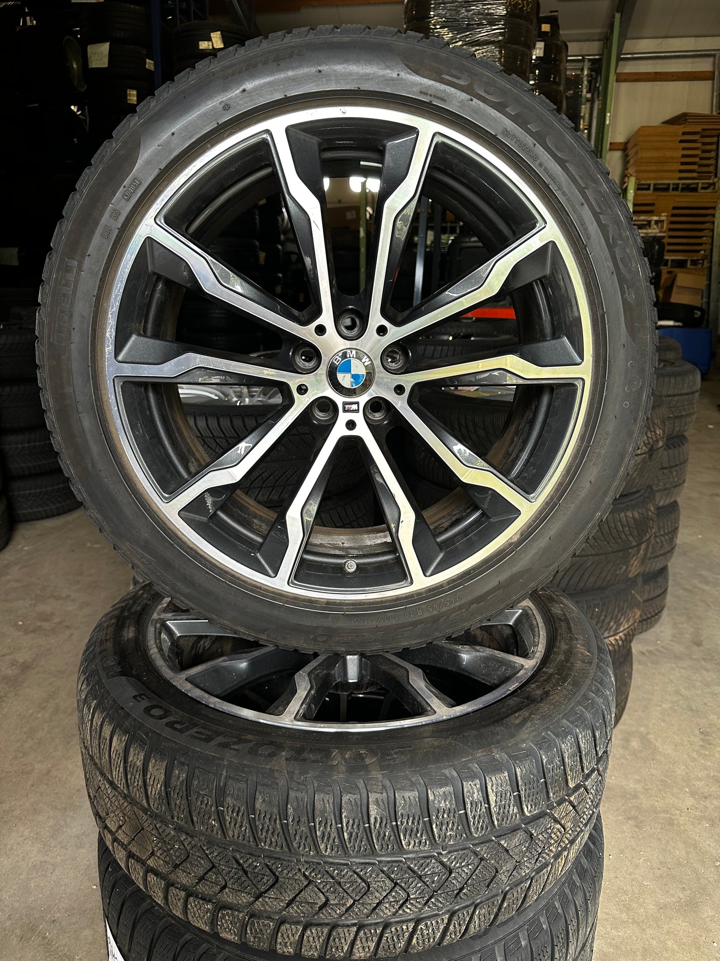 Оригинал BMW X3 X4 G01 G02 20 Zoll M699 Бмв 20 цола Алуминиеви джанти зимен комплект зимни гуми