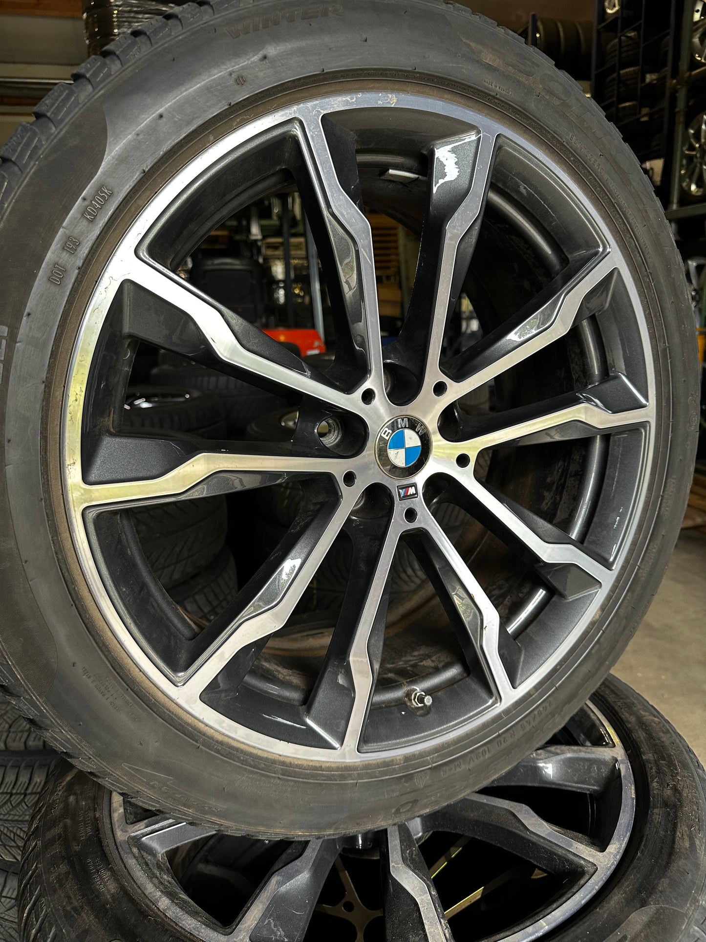 Оригинал BMW X3 X4 G01 G02 20 Zoll M699 Бмв 20 цола Алуминиеви джанти зимен комплект зимни гуми