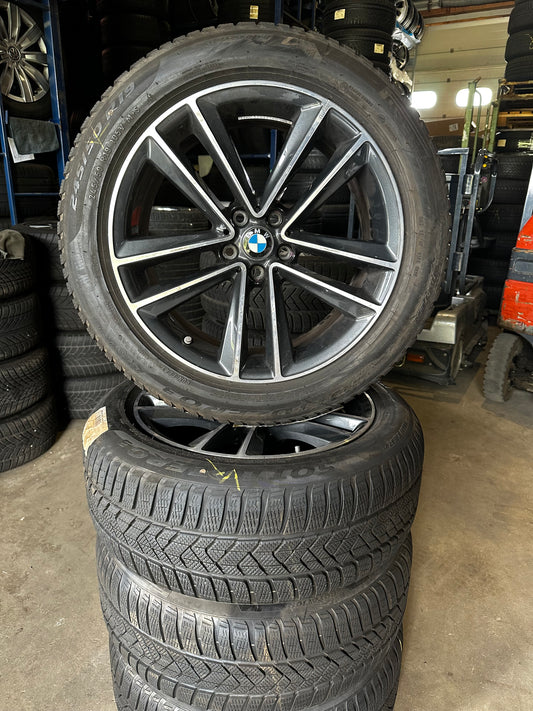 Оригинал BMW X3 X4 G01 G02 7er G11 G12 19 Zoll 630 Бмв 19 цола Г01 Г02 7-ма серия Г11 Г12 Алуминиеви джанти зимен комплект зимни гуми