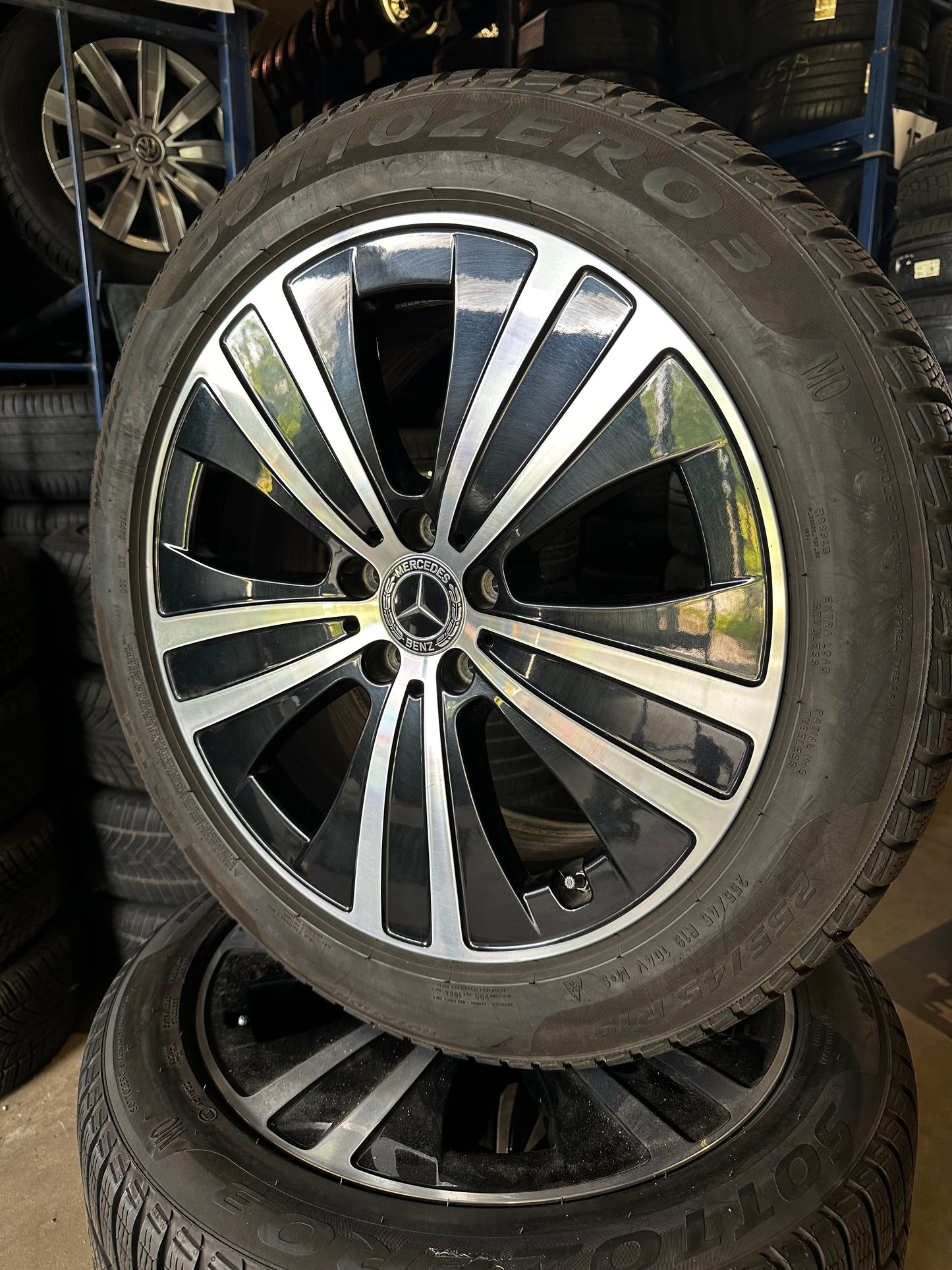 Оригинал Mercedes EQE V295 W295 19 Zoll Мерцедес 19 цола джанти зимен комплект зимни гуми