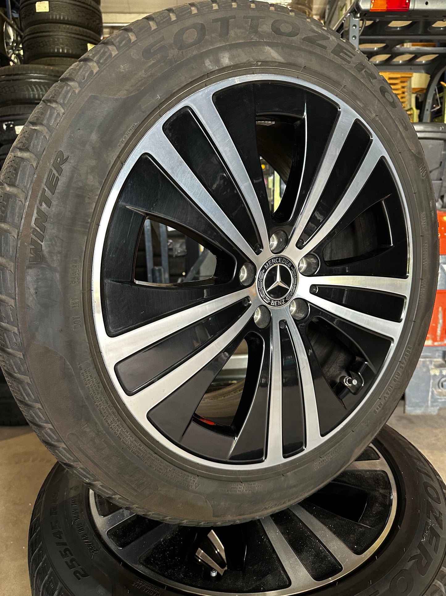 Оригинал Mercedes EQE V295 W295 19 Zoll Мерцедес 19 цола джанти зимен комплект зимни гуми