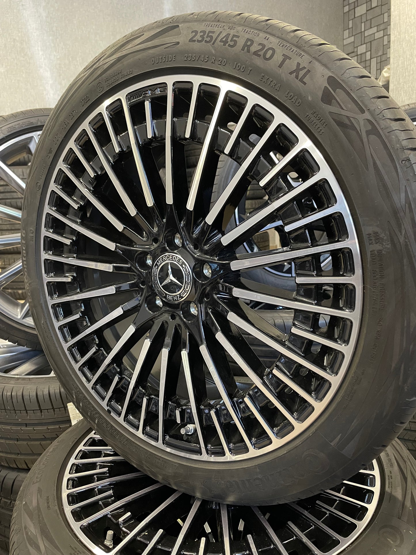 Като нови Mercedes EQA EQB H243 X243 20 Zoll AMG Мерцедес 20 цола AMG джанти летен комплект летни гуми