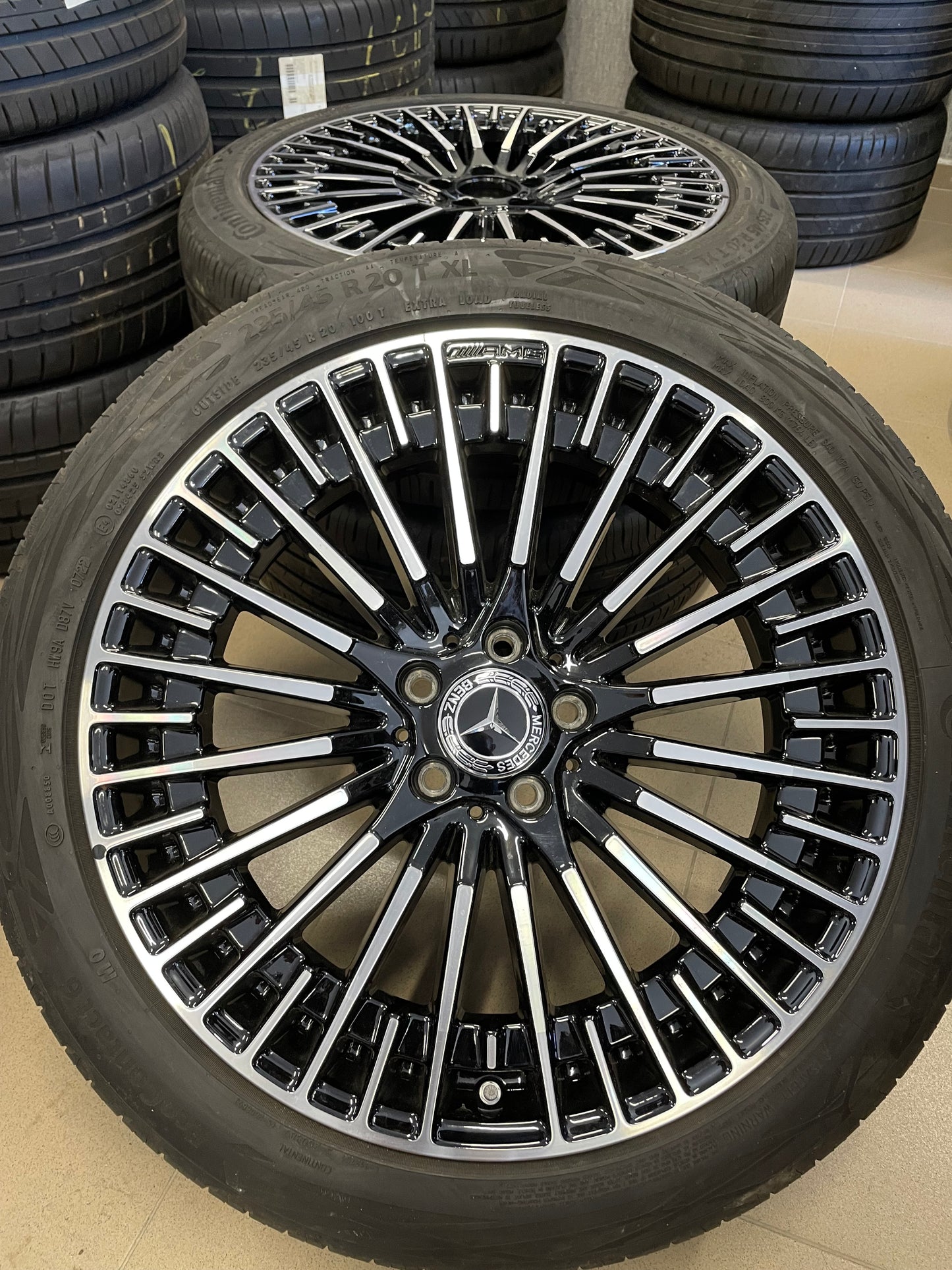 Като нови Mercedes EQA EQB H243 X243 20 Zoll AMG Мерцедес 20 цола AMG джанти летен комплект летни гуми