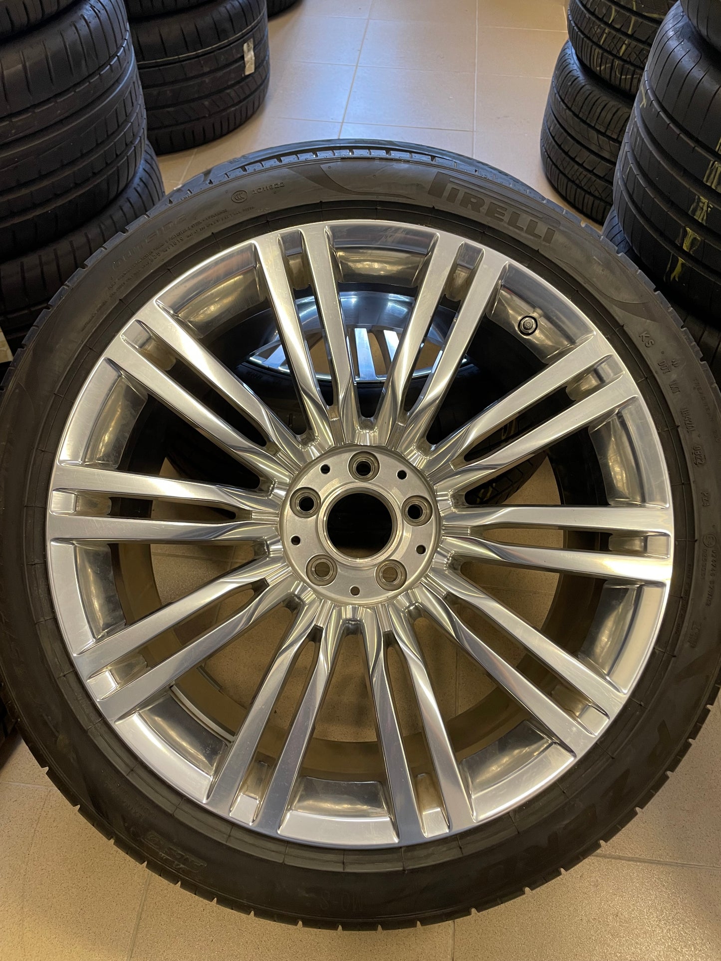 Mercedes S Klasse С класа W223 V223 20 цола AMG джанти летен комплект гуми