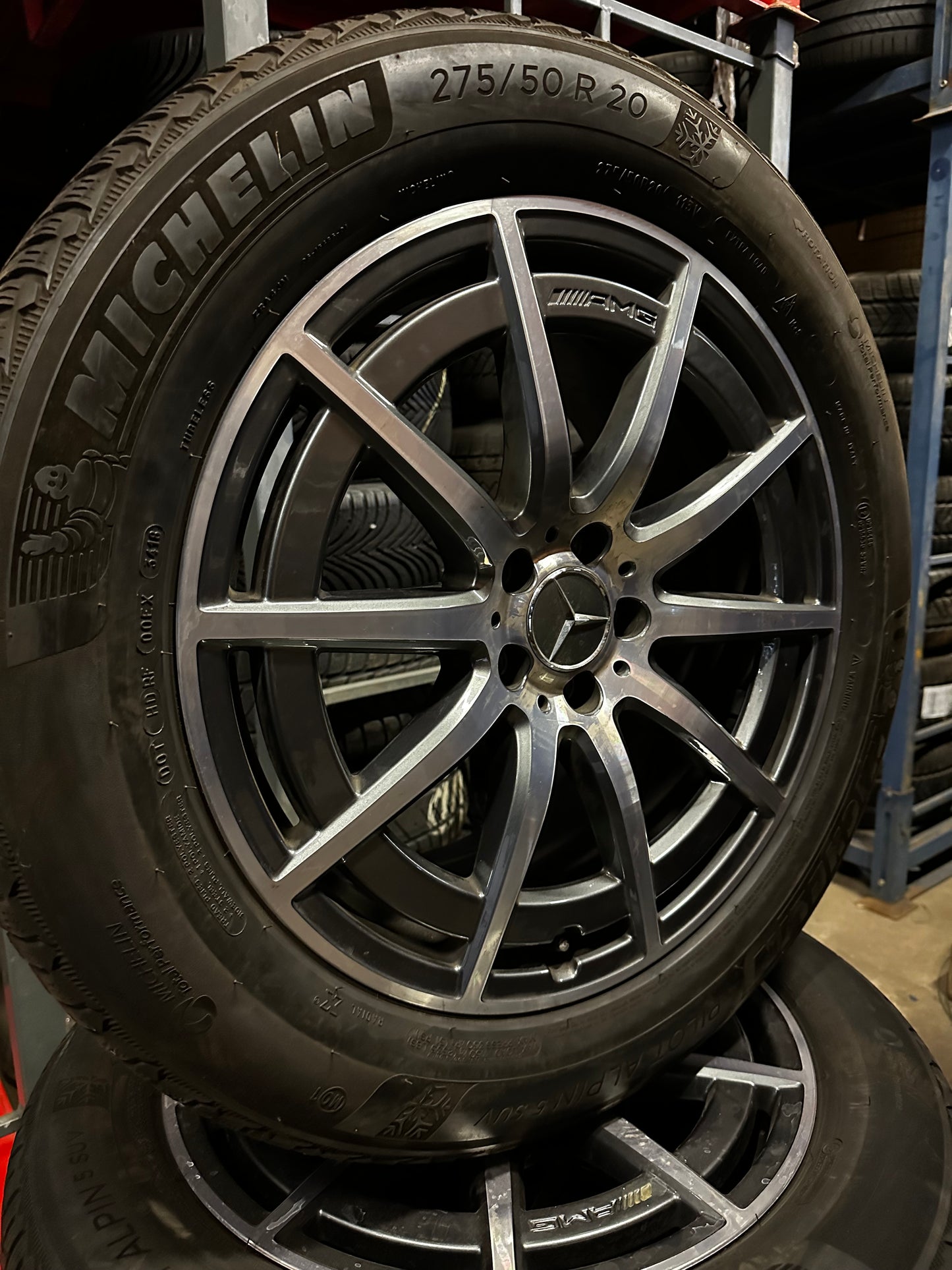 Оригинал Mercedes GLE 53 AMG V167 C167 W167 20 Zoll Мерцедес ГЛЕ 53 20 цола AMG джанти зимен комплект зимни гуми