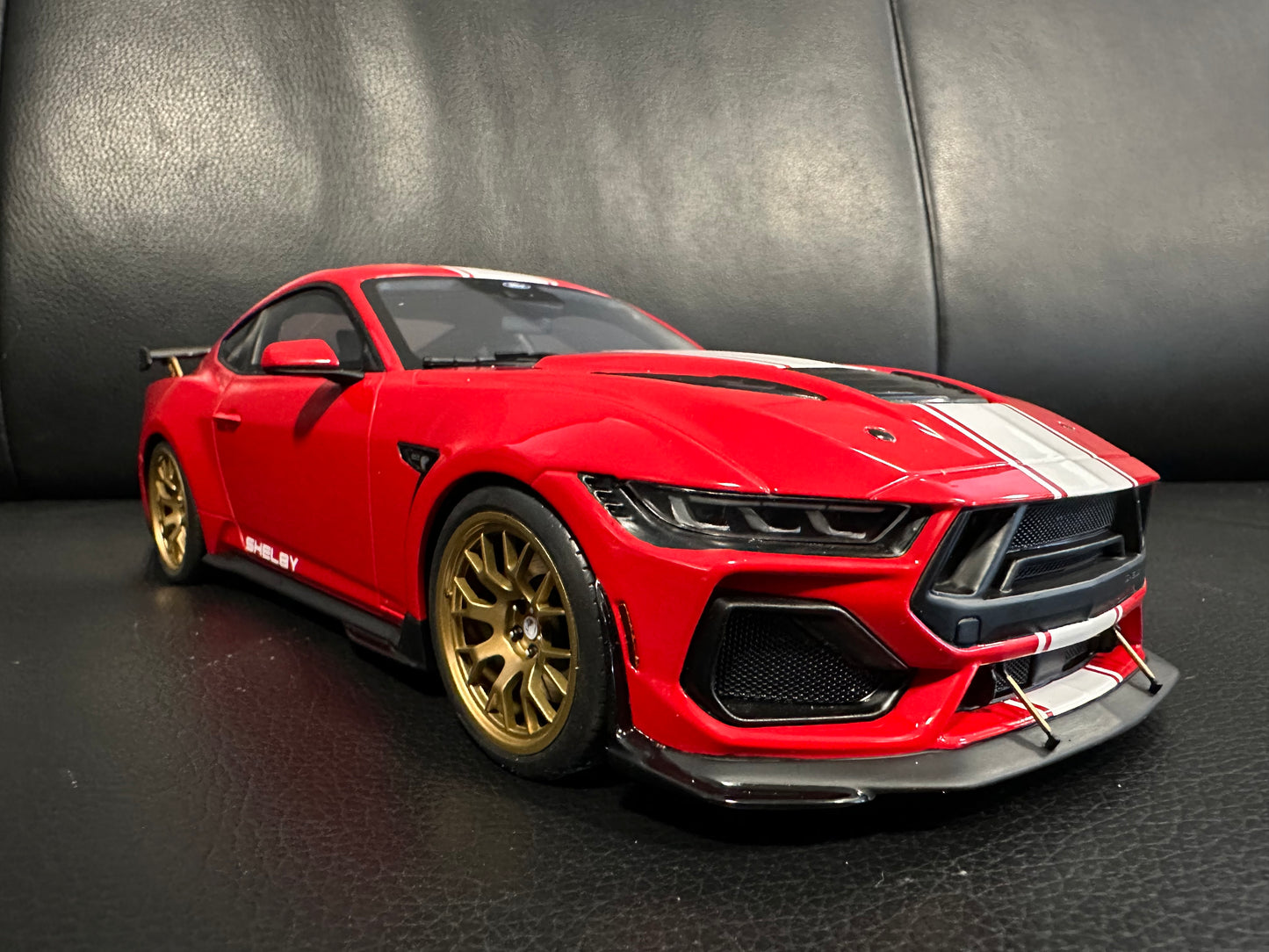 Ford Shelby Mustang Supersnake Race Red Limitiert 1059/1200 1:18 GT Spirit GT531 Шелби Мустанг Лимитирана