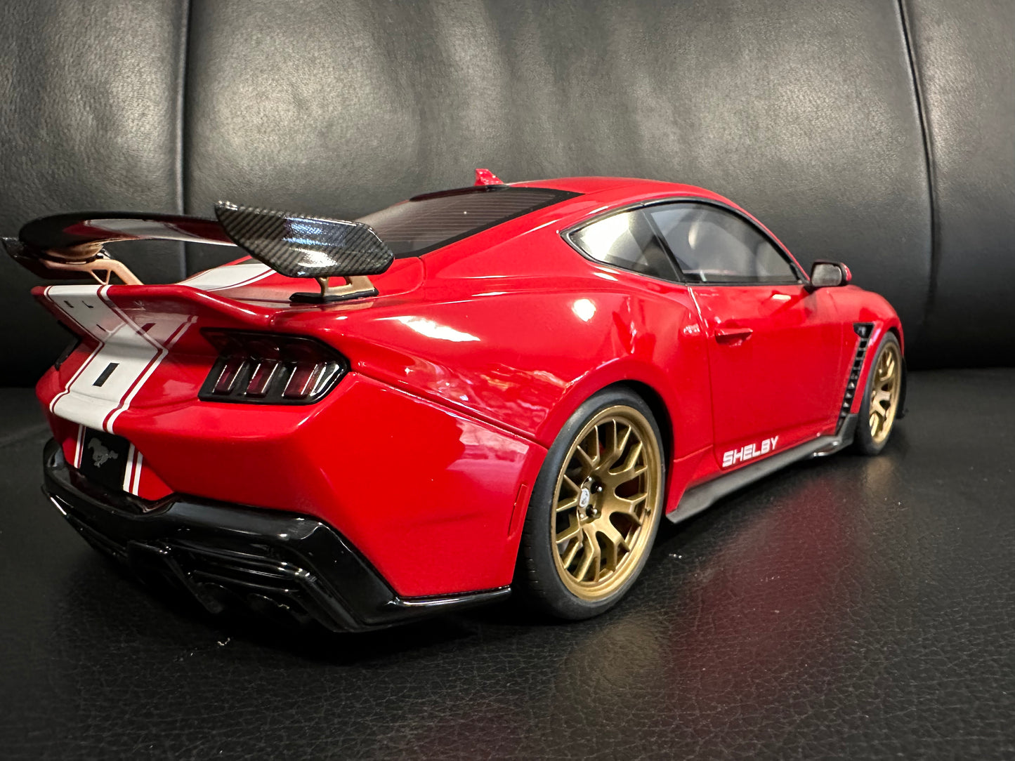 Ford Shelby Mustang Supersnake Race Red Limitiert 1059/1200 1:18 GT Spirit GT531 Шелби Мустанг Лимитирана