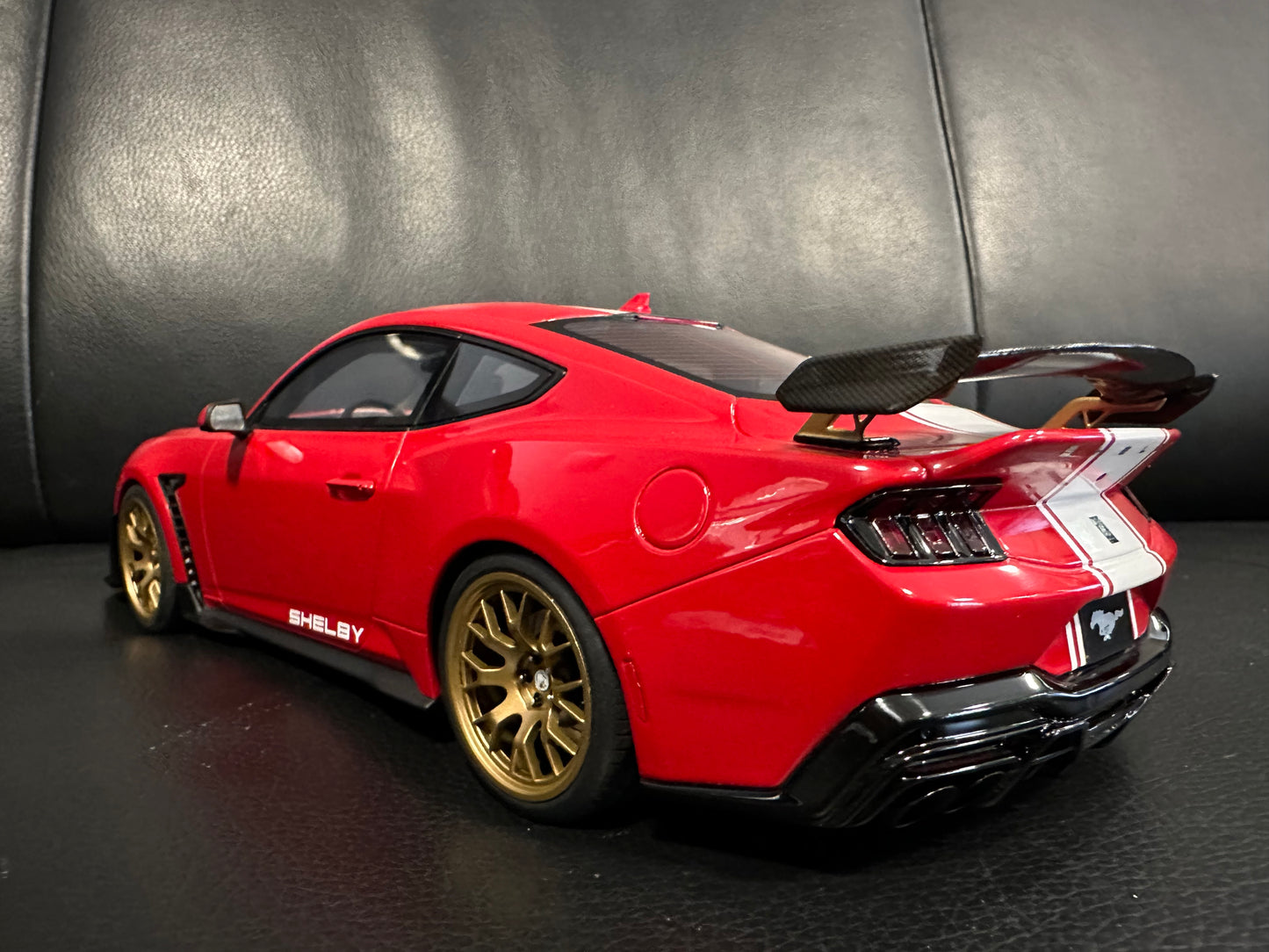 Ford Shelby Mustang Supersnake Race Red Limitiert 1059/1200 1:18 GT Spirit GT531 Шелби Мустанг Лимитирана