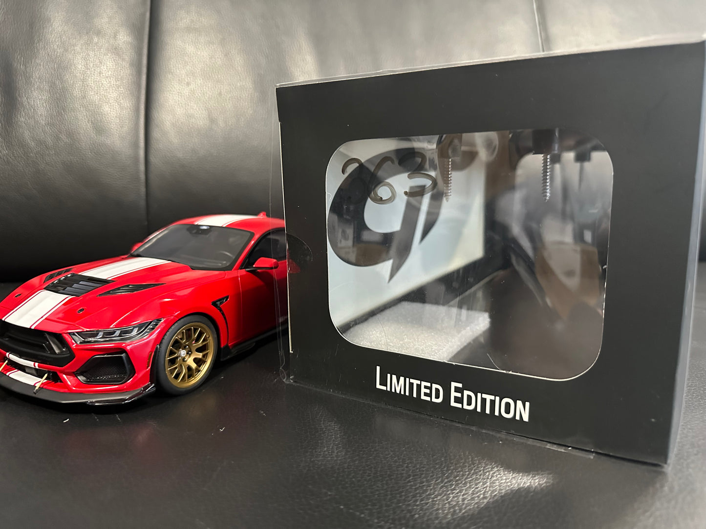 Ford Shelby Mustang Supersnake Race Red Limitiert 1059/1200 1:18 GT Spirit GT531 Шелби Мустанг Лимитирана