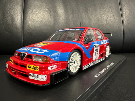 Alfa Romeo 155 V6 TI DTM red 1:18 WERK 83 W1801004 Алфа Ромео 155 червен