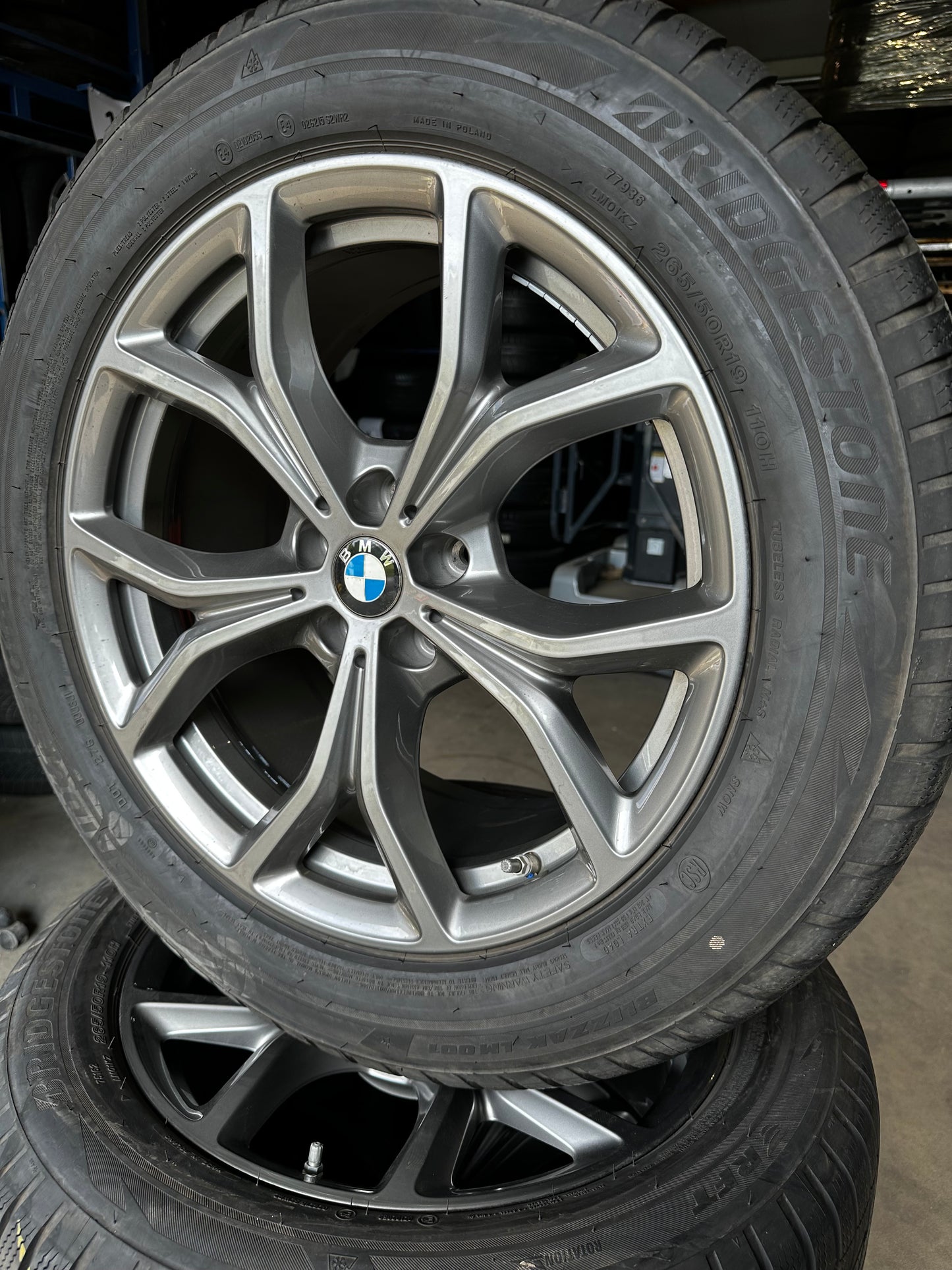 Оригинални BMW X5 X6 G05 G06 19 Zoll Бмв X5 X6 G05 G06 265 50 19 цола зимен комплект зимни гуми 5x112