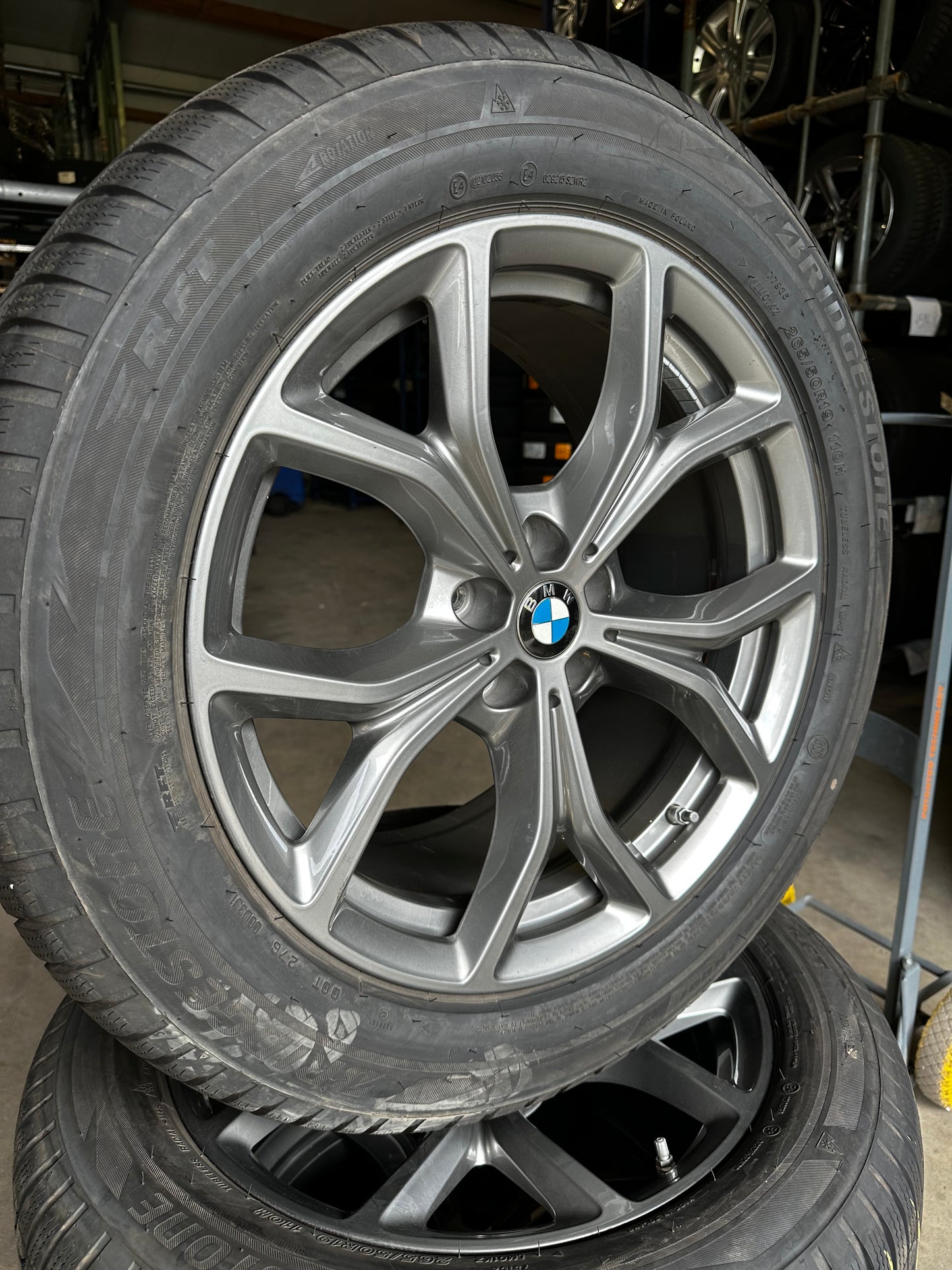 Оригинални BMW X5 X6 G05 G06 19 Zoll Бмв X5 X6 G05 G06 265 50 19 цола зимен комплект зимни гуми 5x112