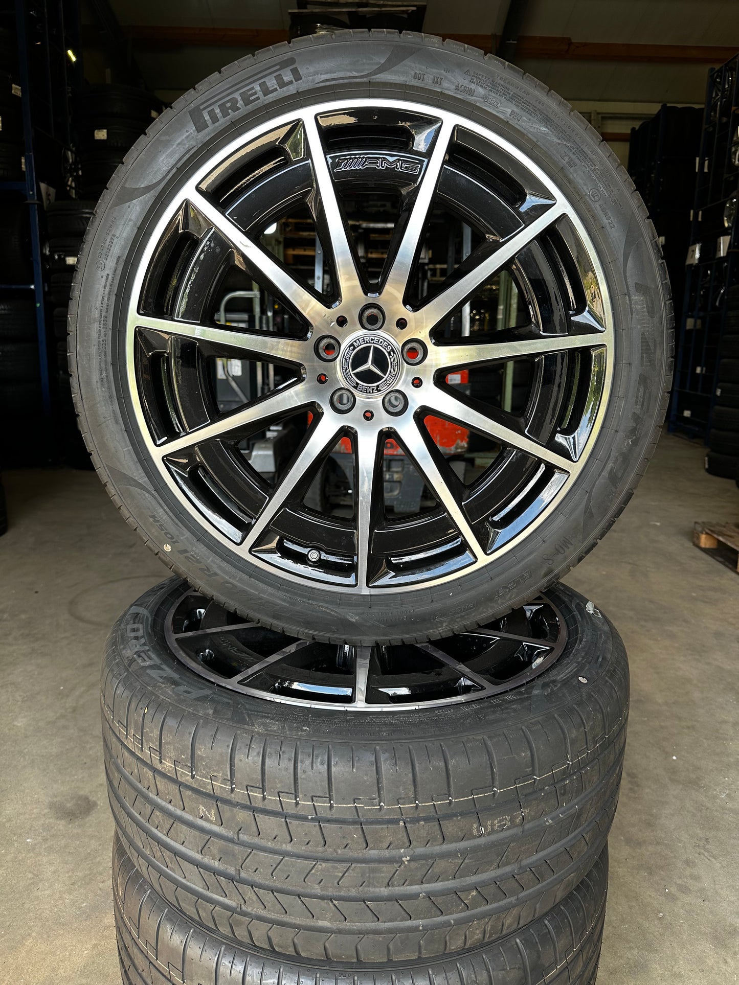 Като Нови Оригинал Mercedes EQS Klasse AMG 21 Zoll W297 V297 21 цола AMG джанти летен комплект летни гуми
