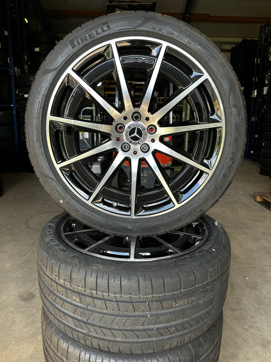 Като Нови Оригинал Mercedes EQS Klasse AMG 21 Zoll W297 V297 21 цола AMG джанти летен комплект летни гуми